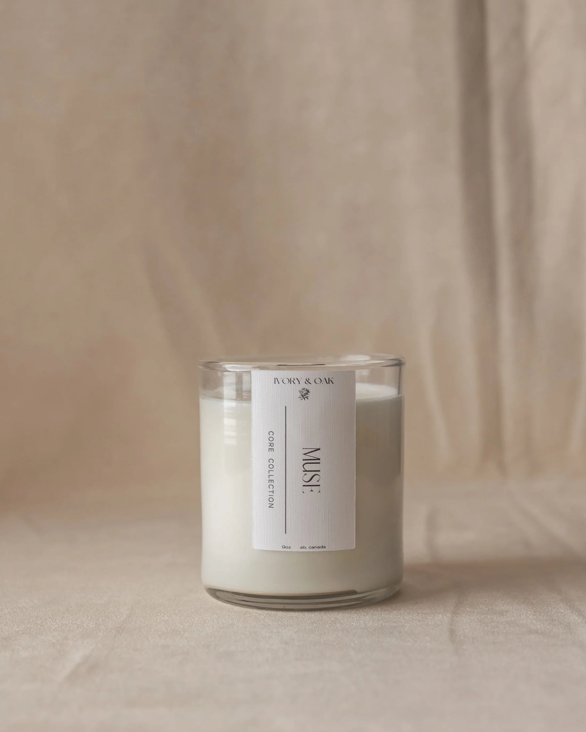 Ivory & Oak - 9oz Muse Candle