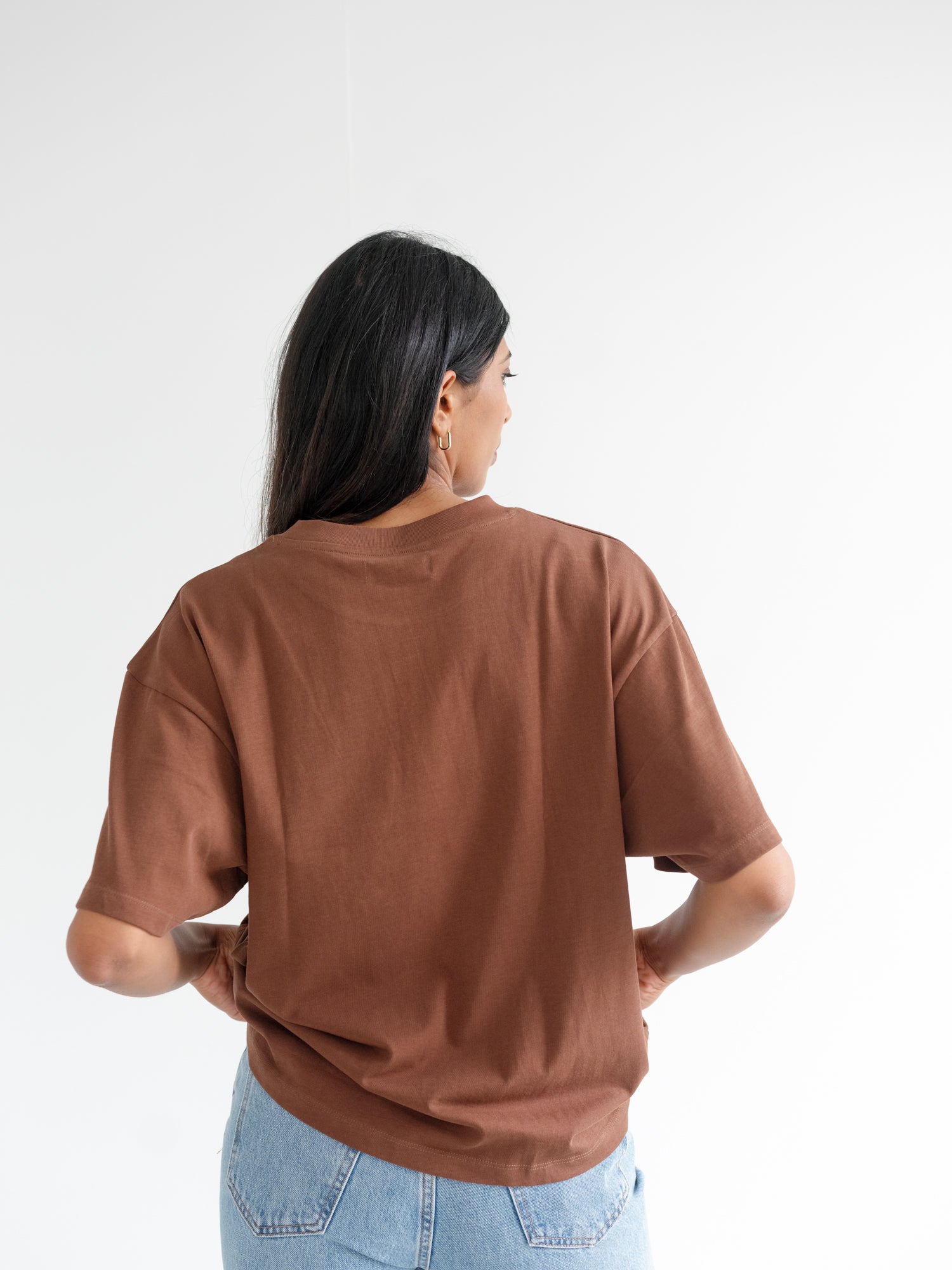 Brunette The Label Boxy Tee