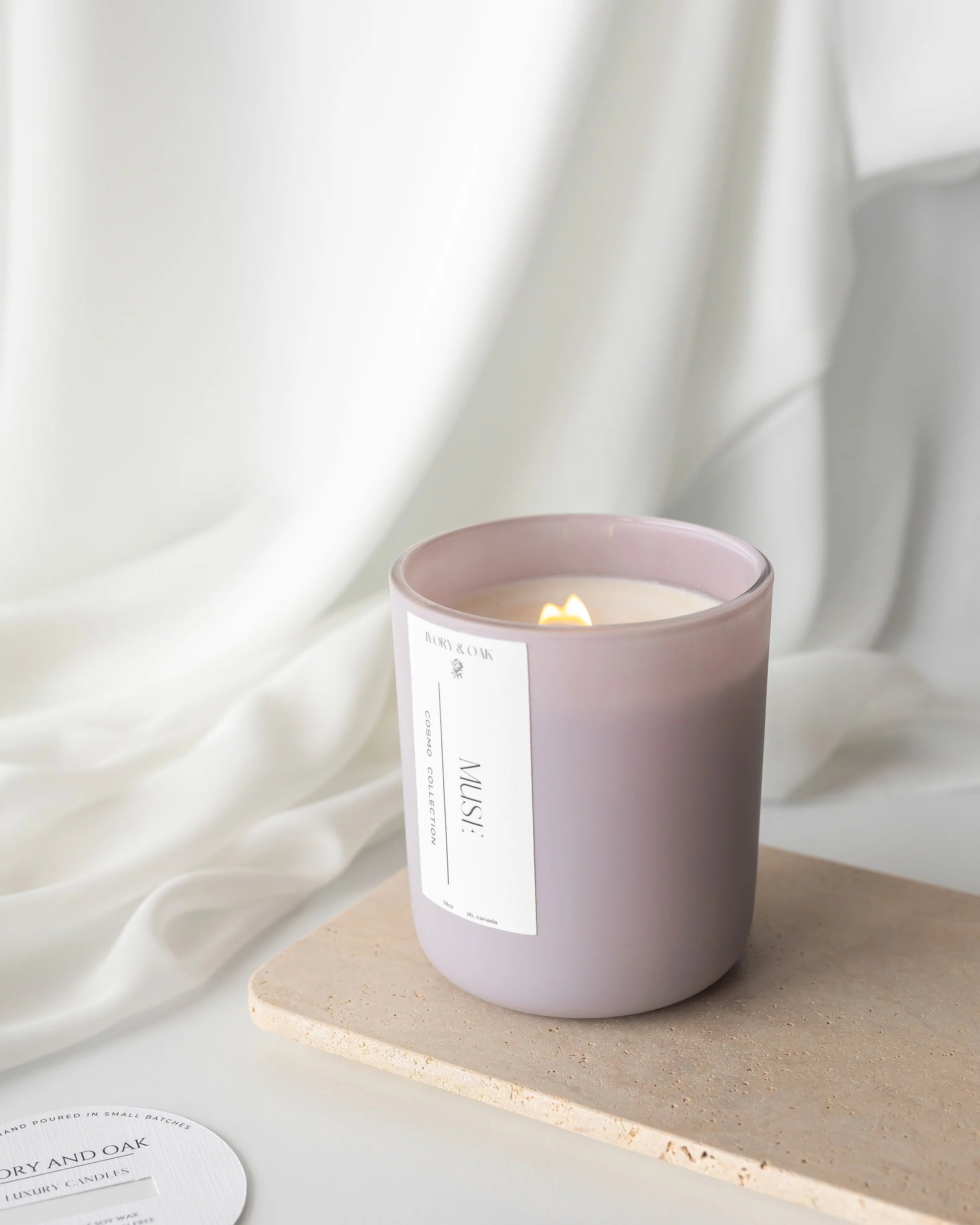 Ivory & Oak - 14oz Muse Candle
