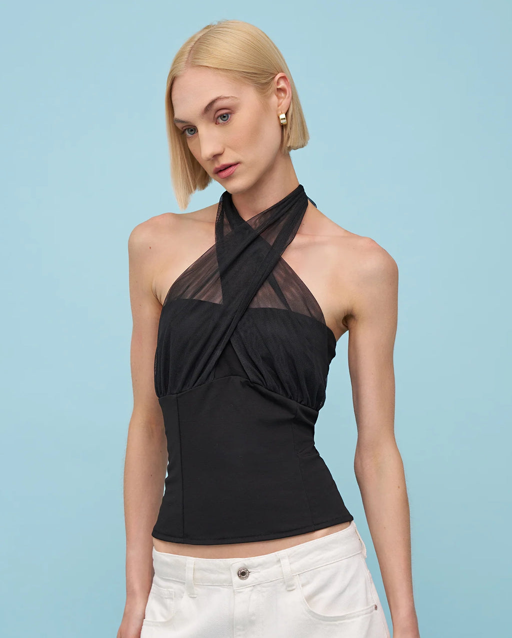ASTRID Tulle Top