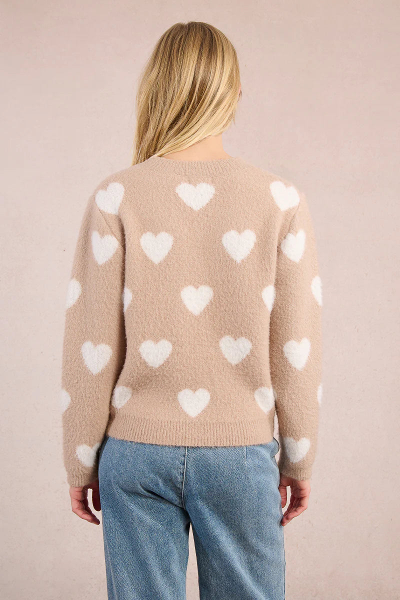 Molly Bracken Heart Sweater