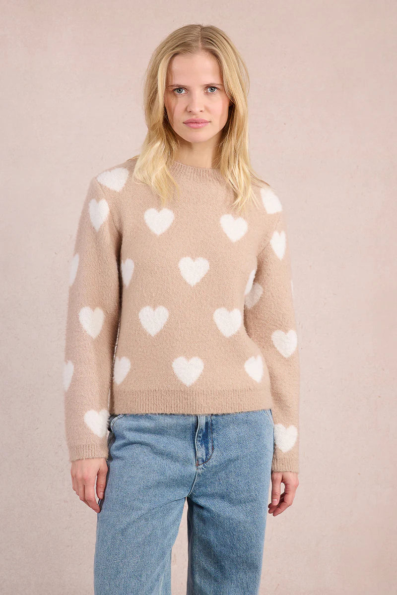 Molly Bracken Heart Sweater