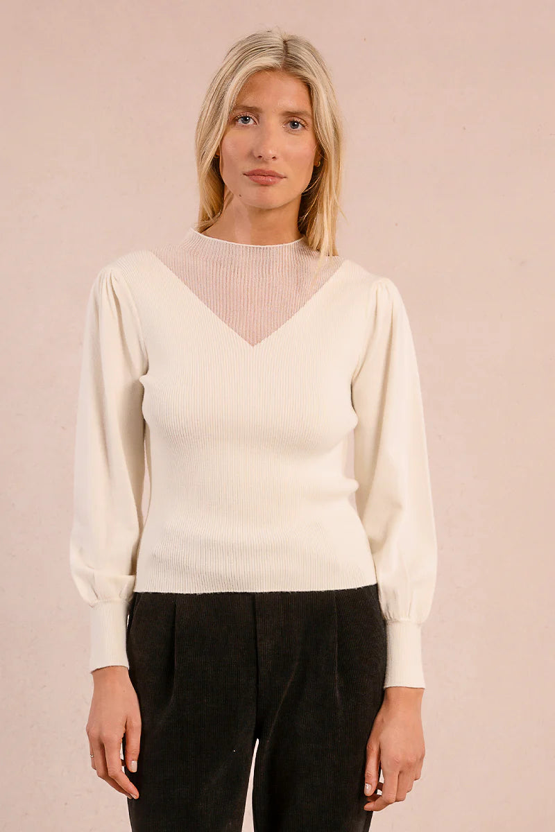 Molly Bracken Delicate V-Neck Sweater