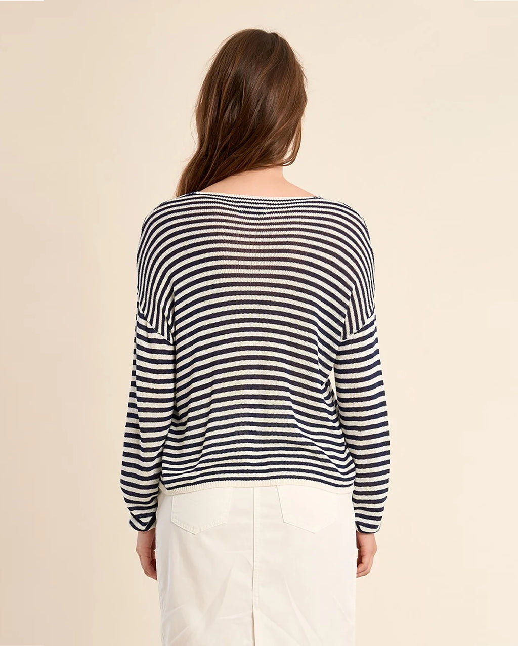 MOLLY BRACKEN Striped Sweater