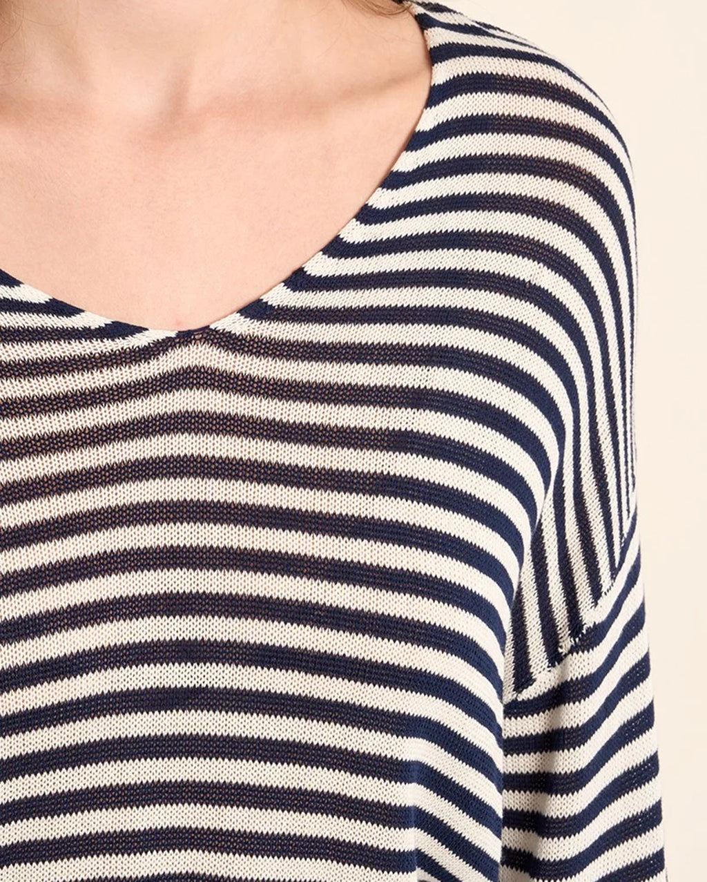 MOLLY BRACKEN Striped Sweater