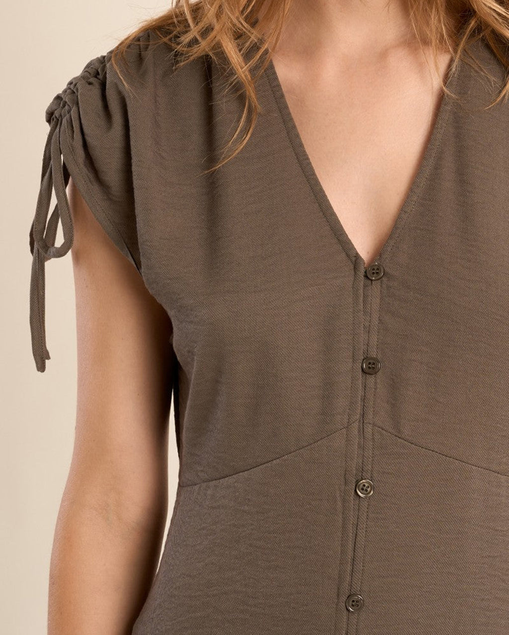 MOLLY BRACKEN Button Down Dress