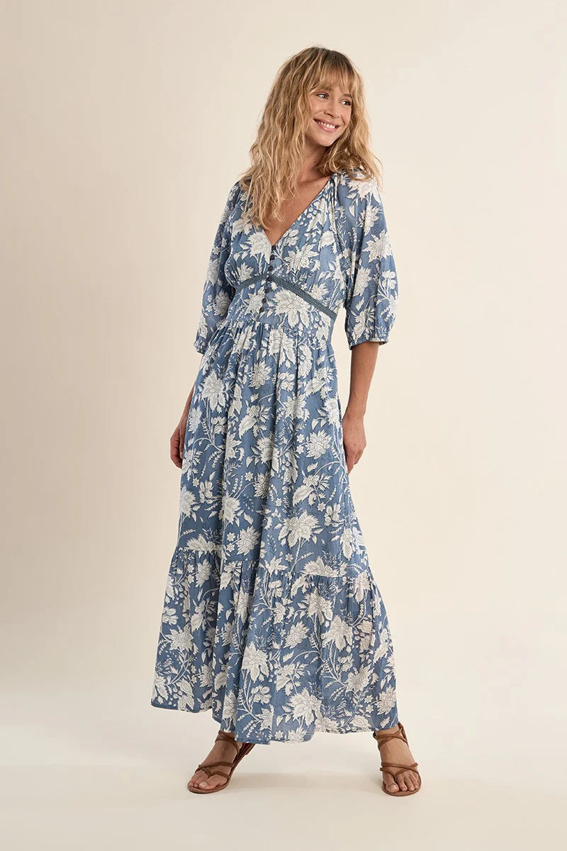 MOLLY BRACKEN Floral Maxi Dress