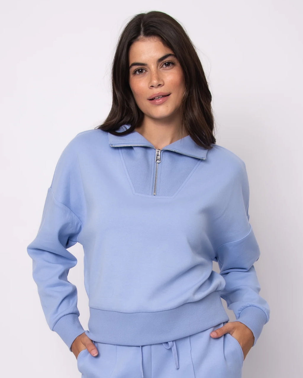 RD STYLE Seanni Half Zip Sweatshirt