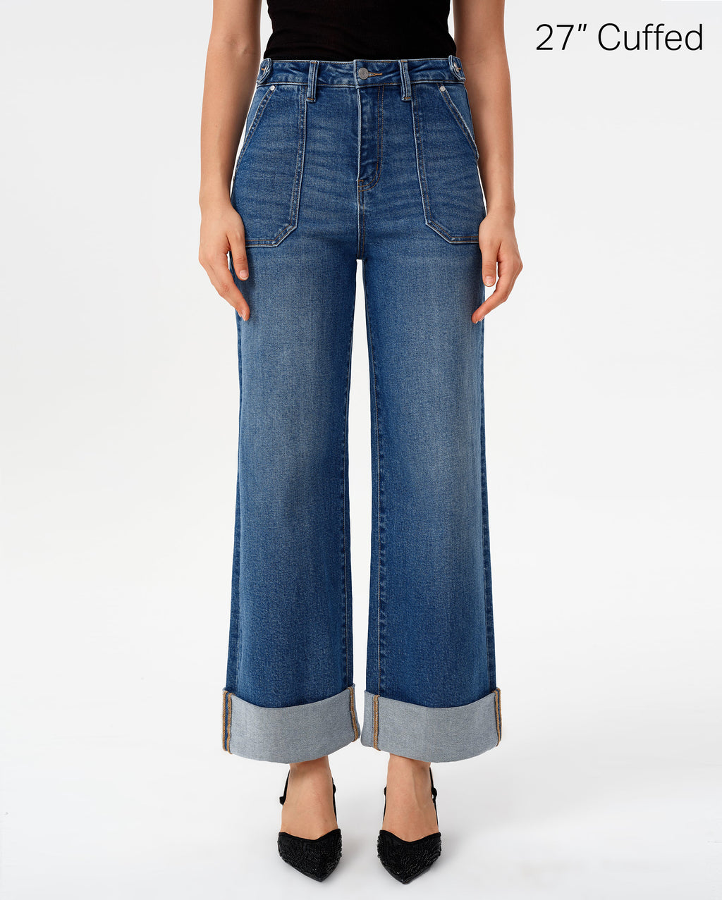 BAYEAS Briar Wide Leg Denim