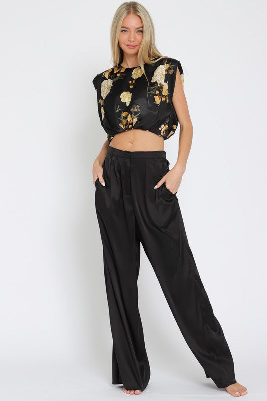 Aakaa Satin Pant