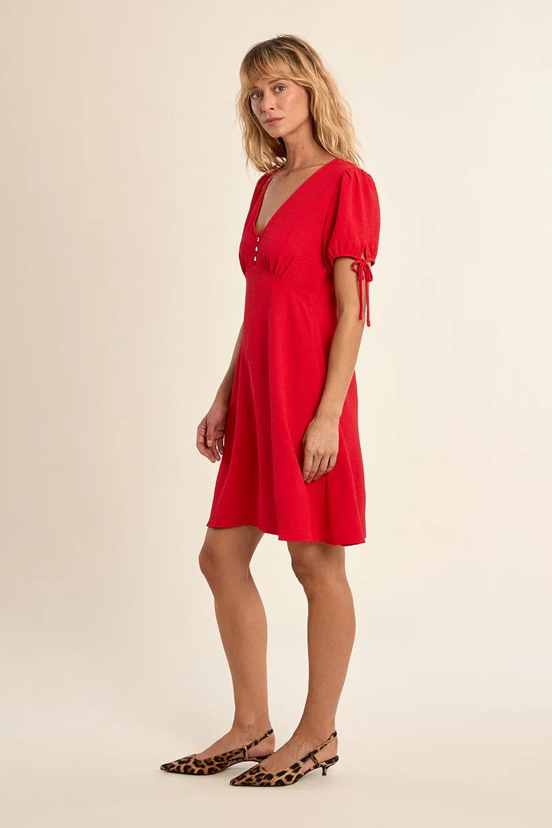 MOLLY BRACKEN Crepe Dress