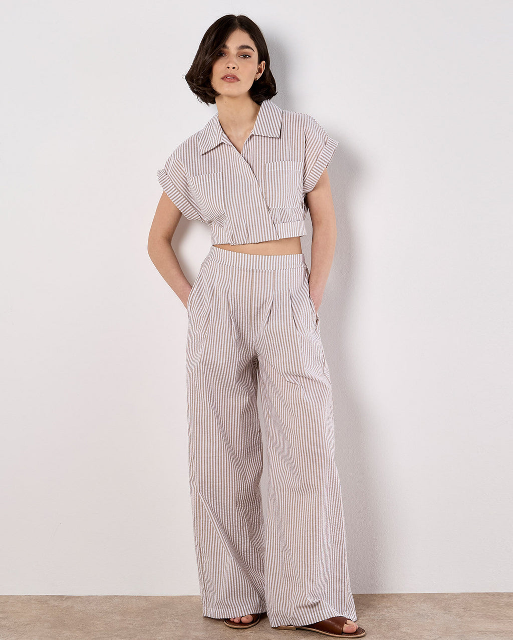 APRICOT Stripe Pant