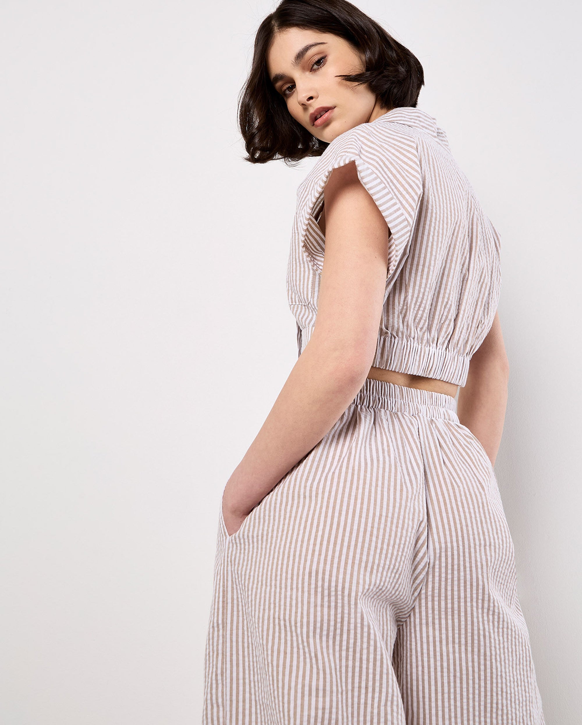 APRICOT Stripe Pant