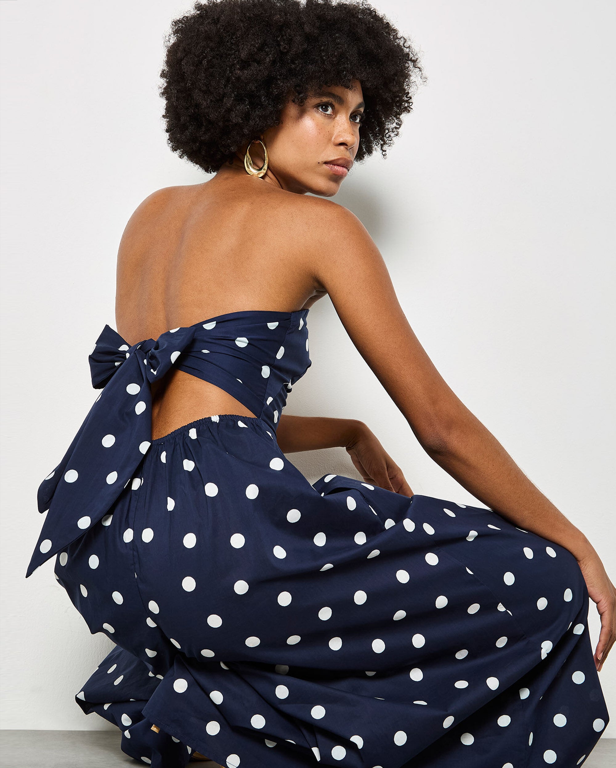 APRICOT Polka Dot Jumpsuit