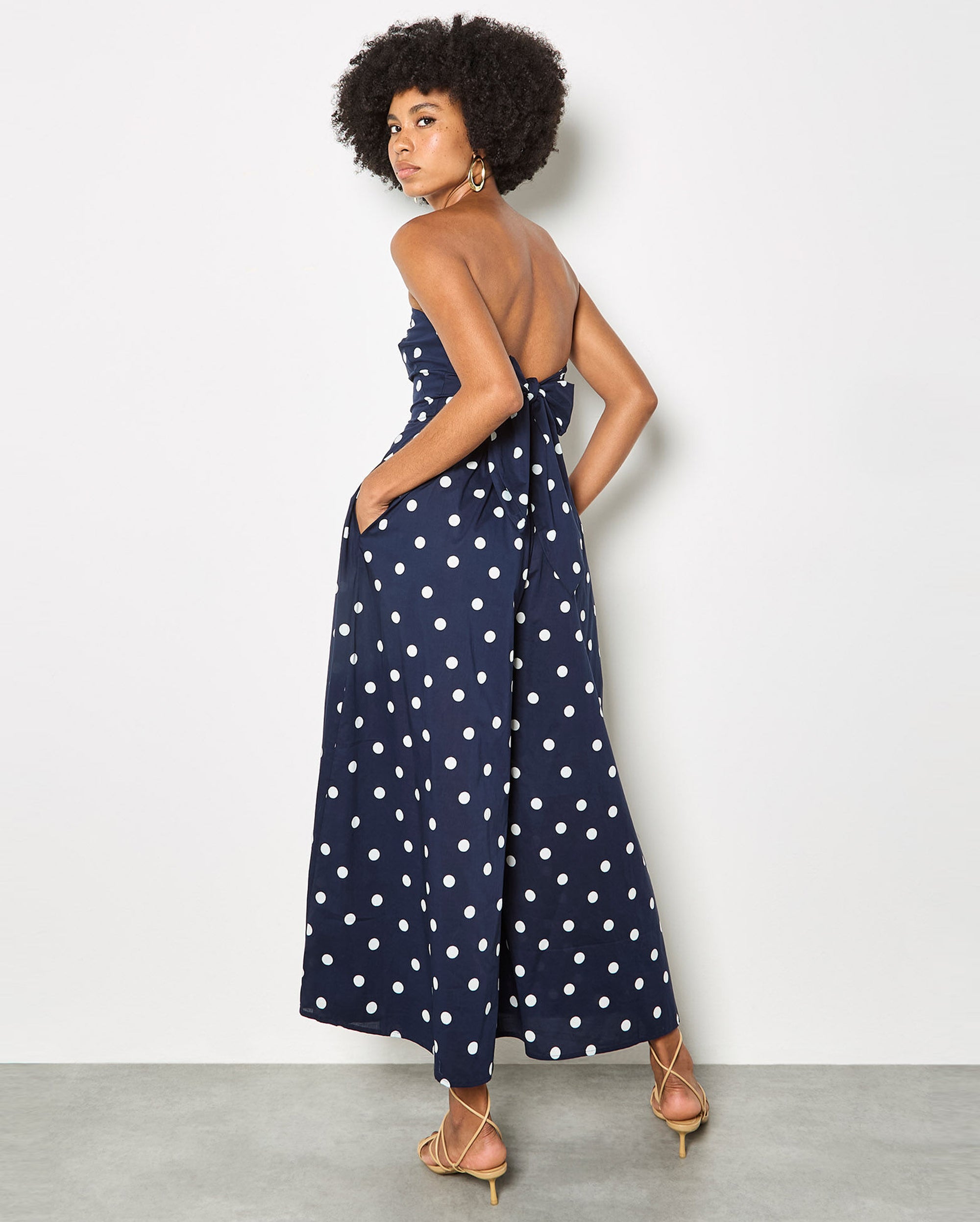 APRICOT Polka Dot Jumpsuit