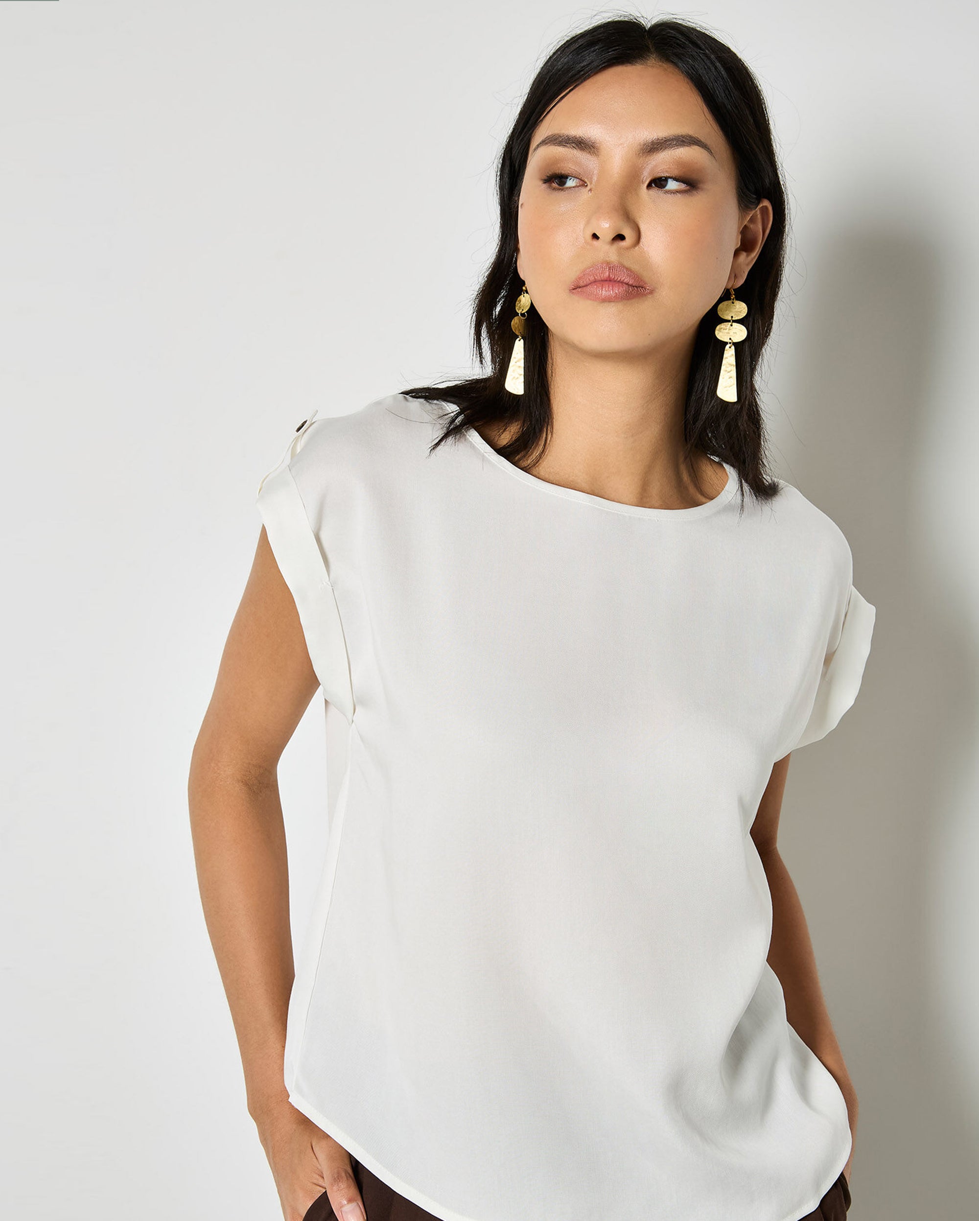 APRICOT Slit Back Top