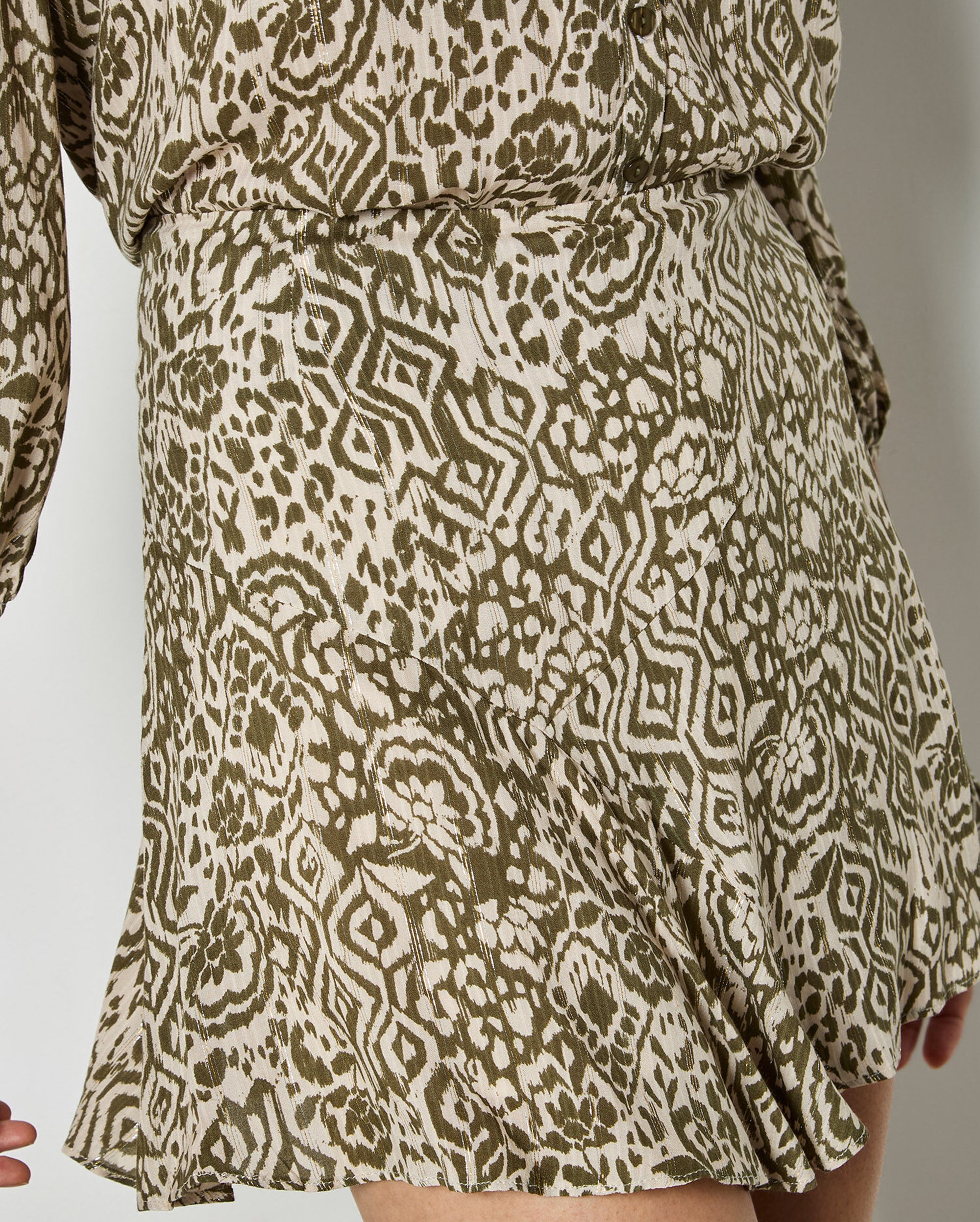 APRICOT Jacquard Skirt