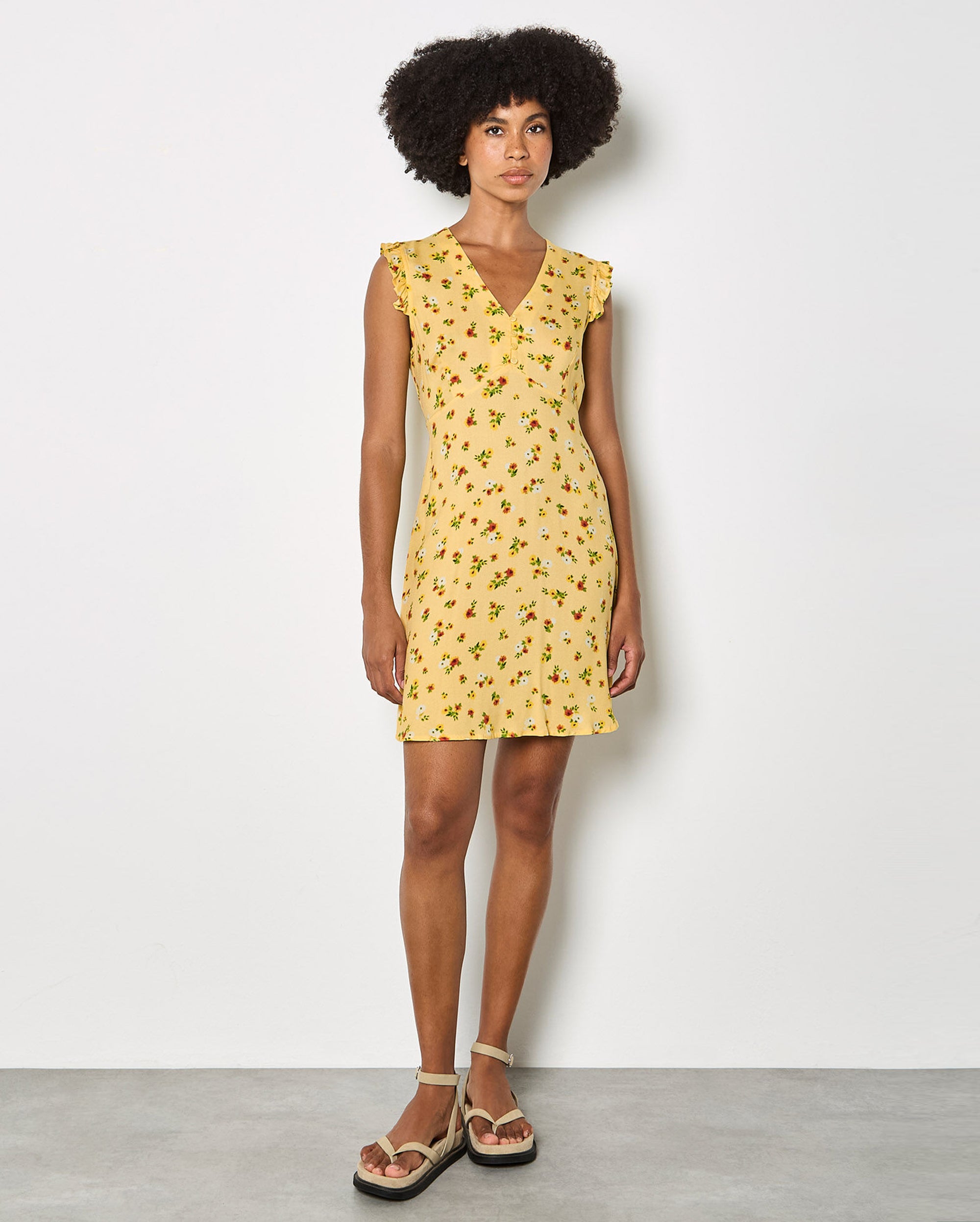 APRICOT Ditsy Mini Dress