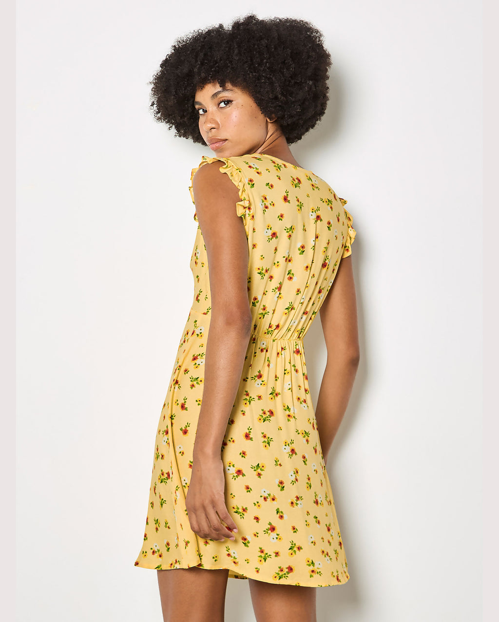 APRICOT Ditsy Mini Dress
