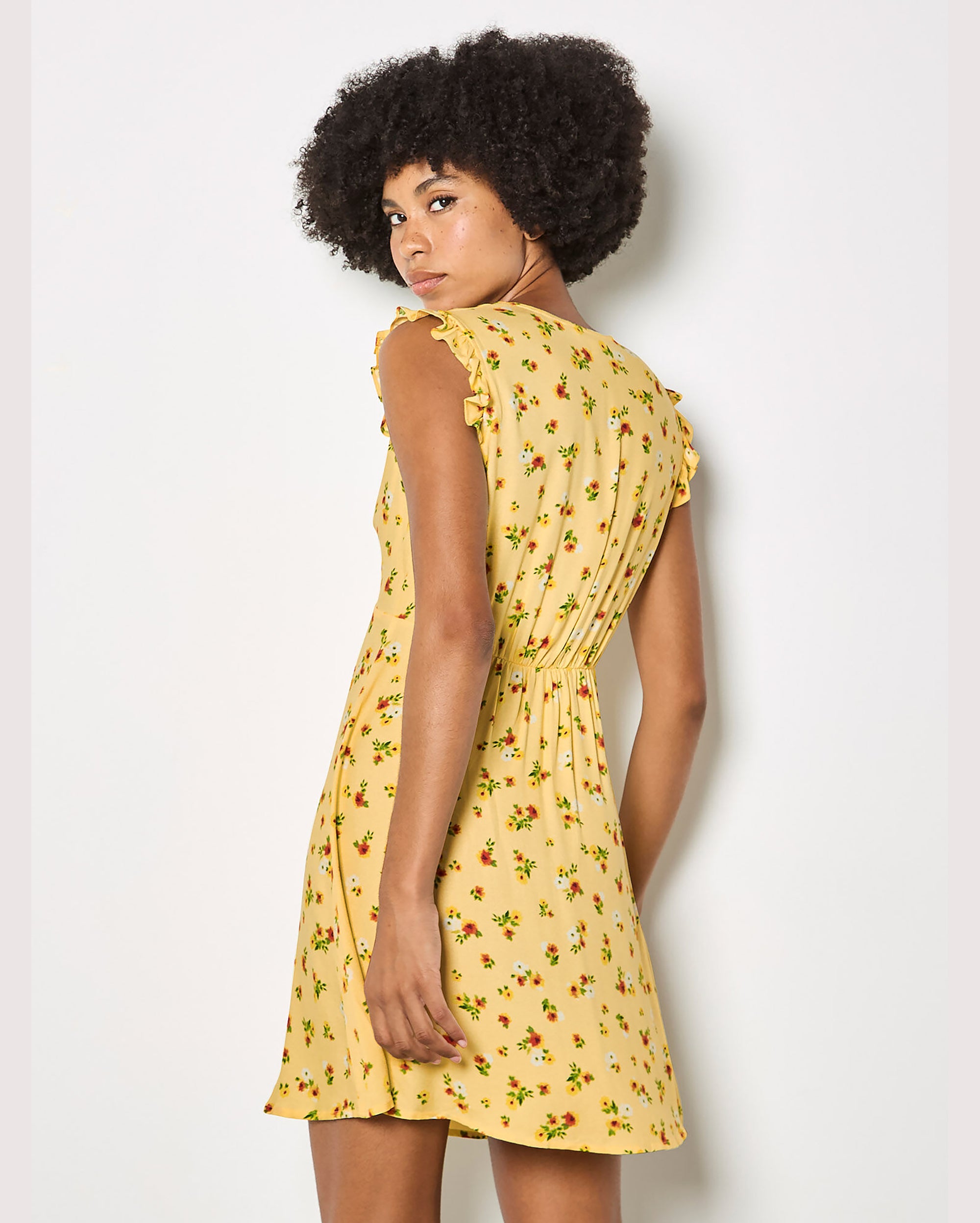 APRICOT Ditsy Mini Dress