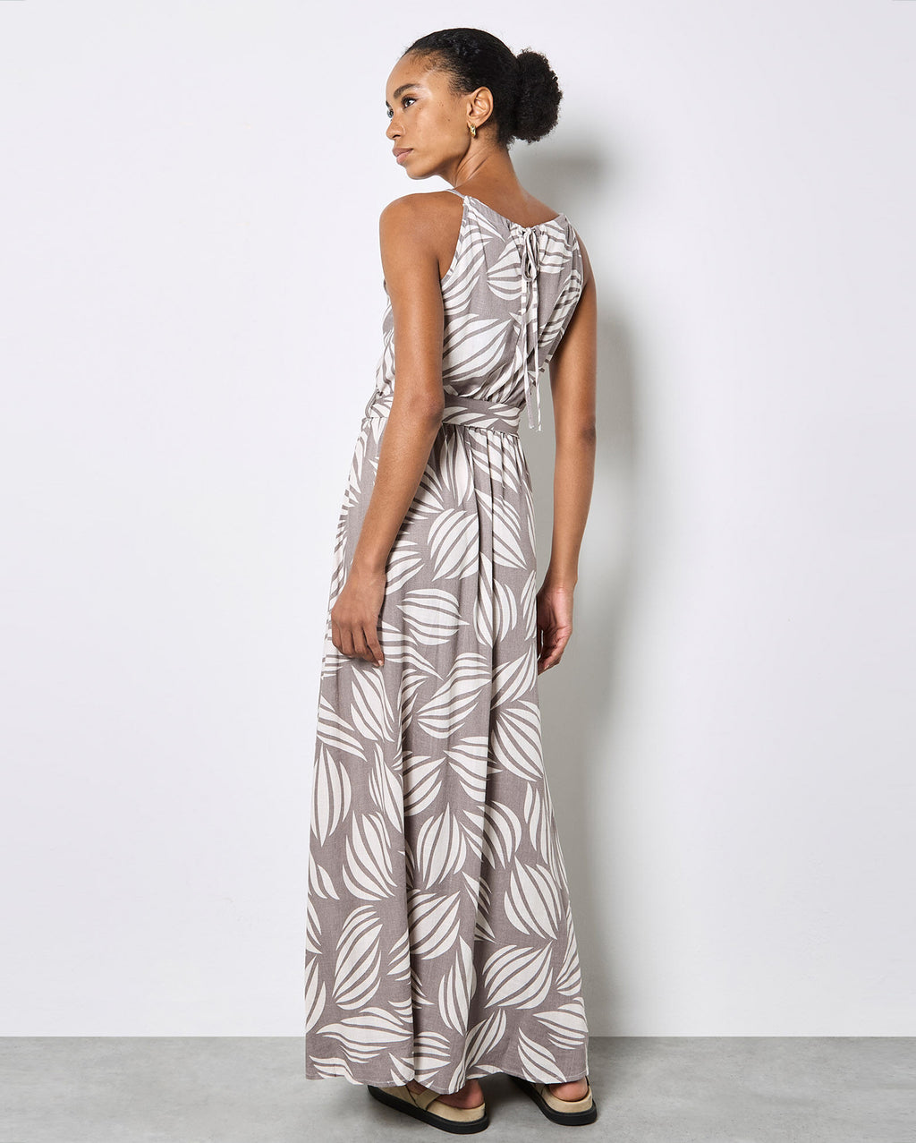 APRICOT High Neck Maxi Dress