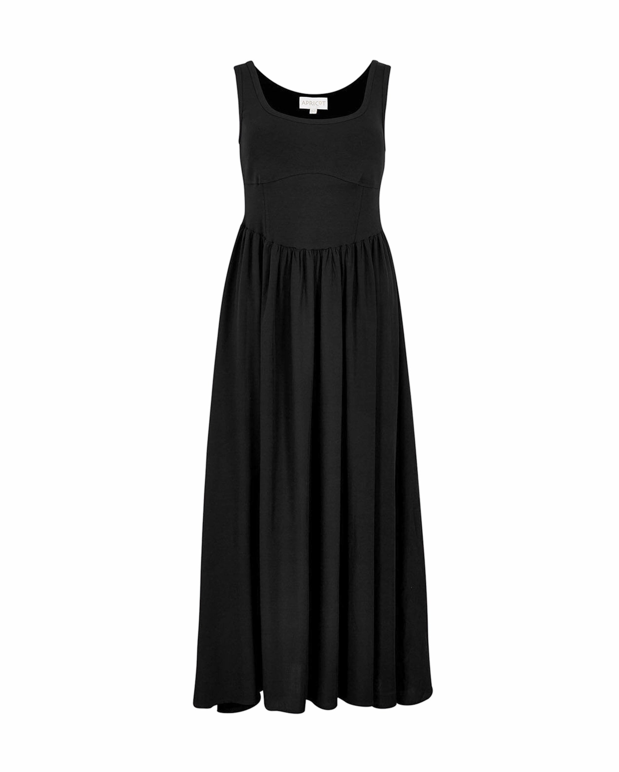APRICOT Corset Midi Dress