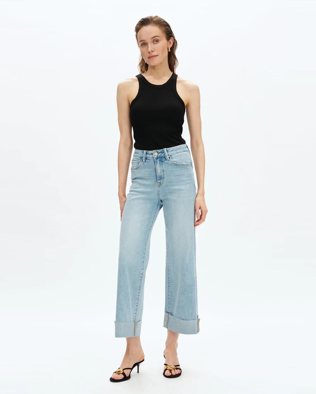 BAYEAS Zephyrine Wide Leg Jeans