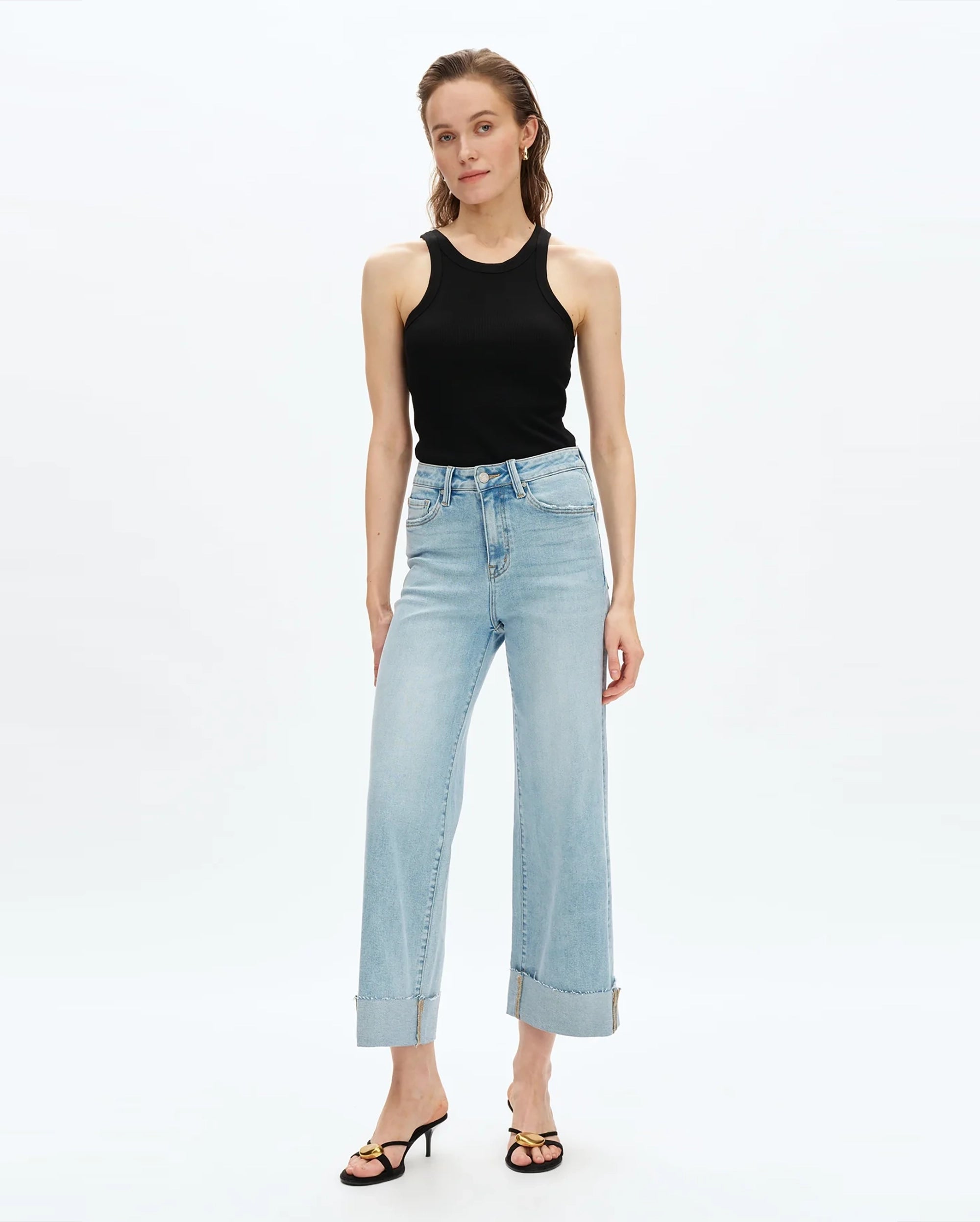 BAYEAS Zephyrine Wide Leg Jeans