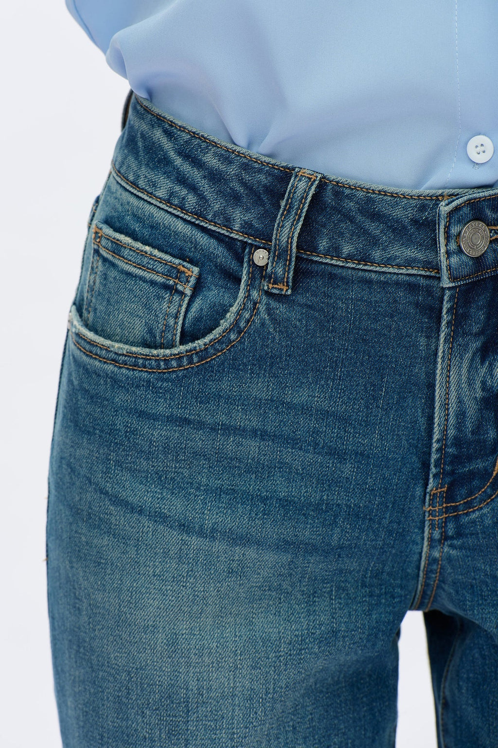 Bayeas Slim Straight Jean