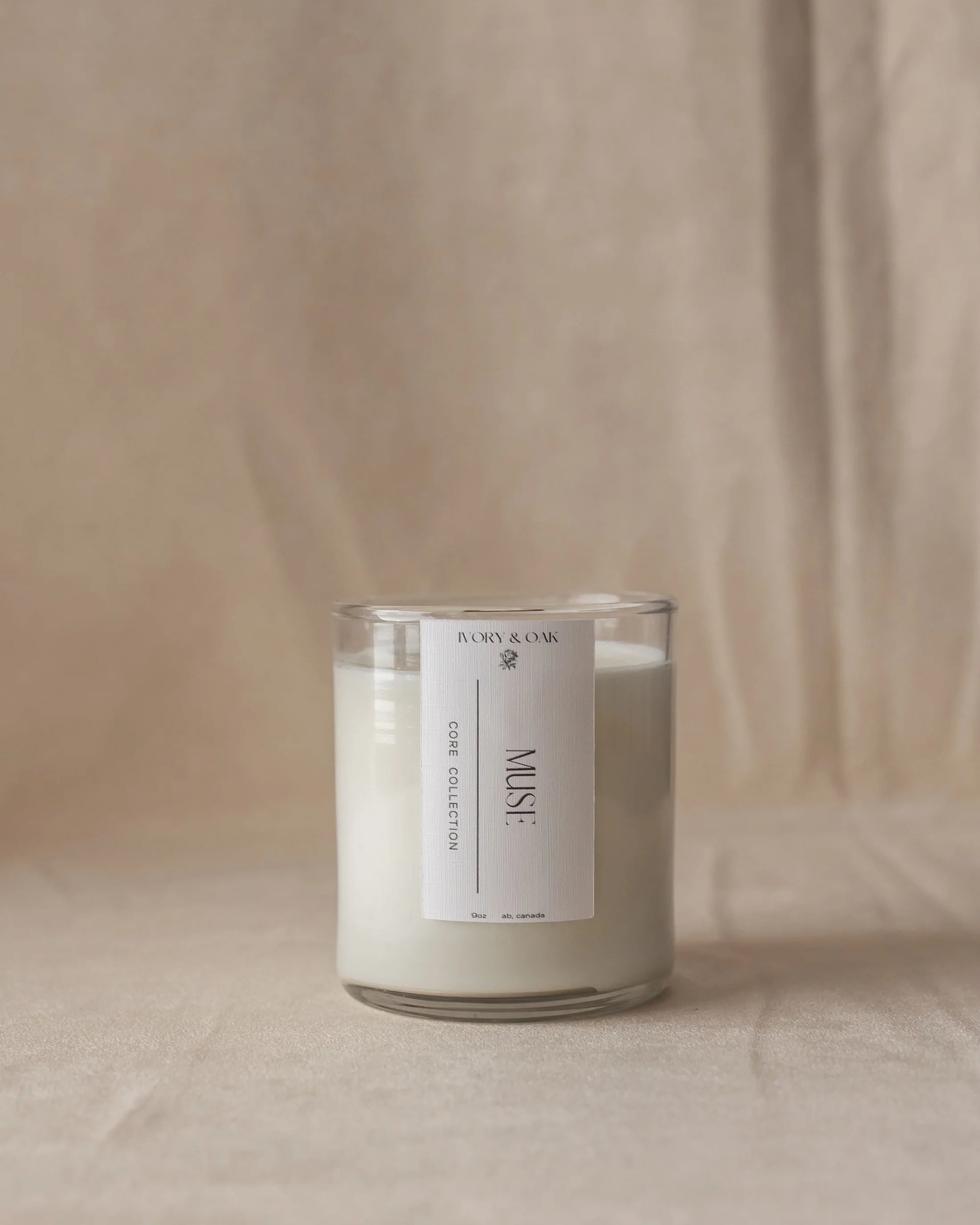 Ivory & Oak - 9oz Muse Candle
