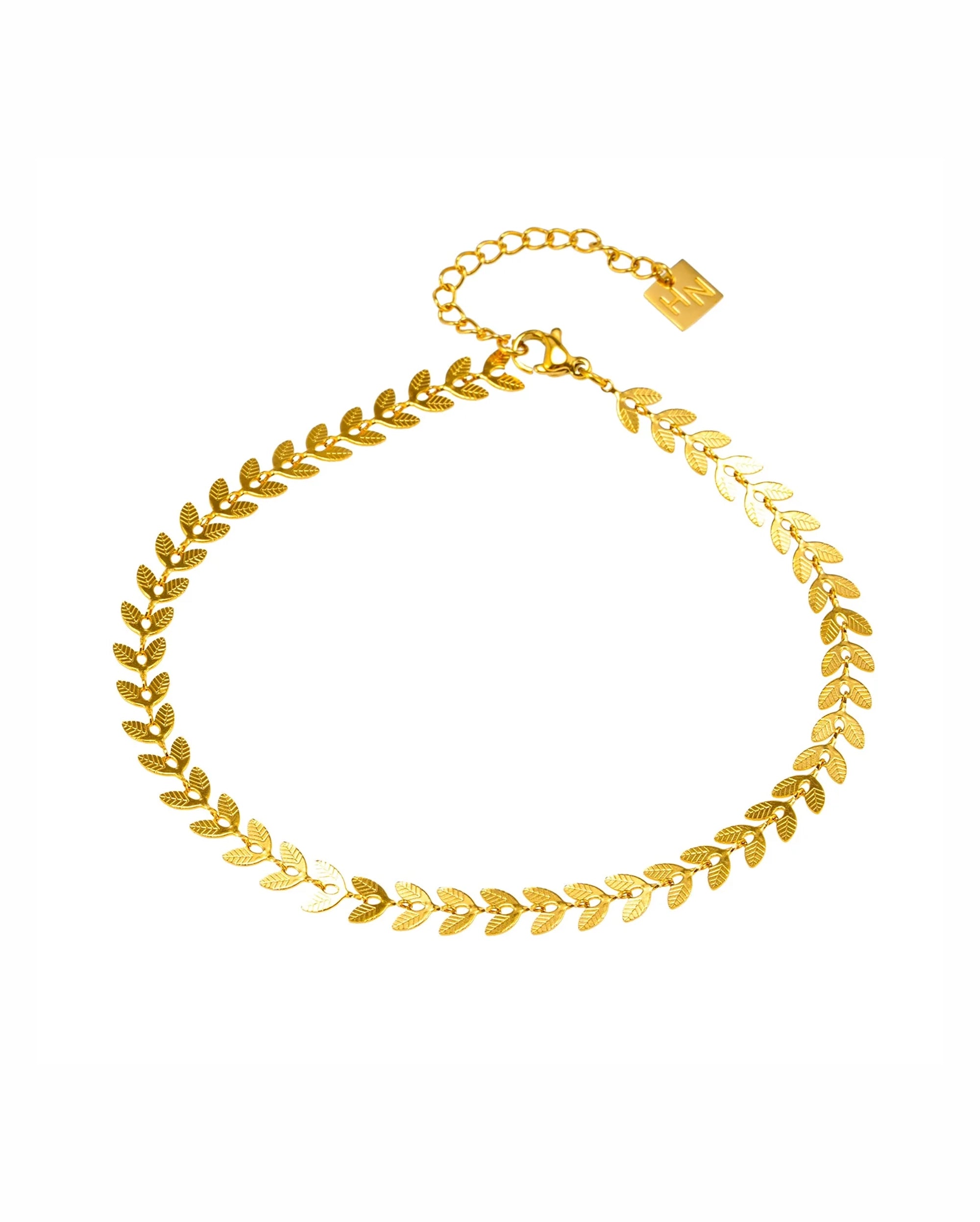 Alala Botanical Leaf Anklet