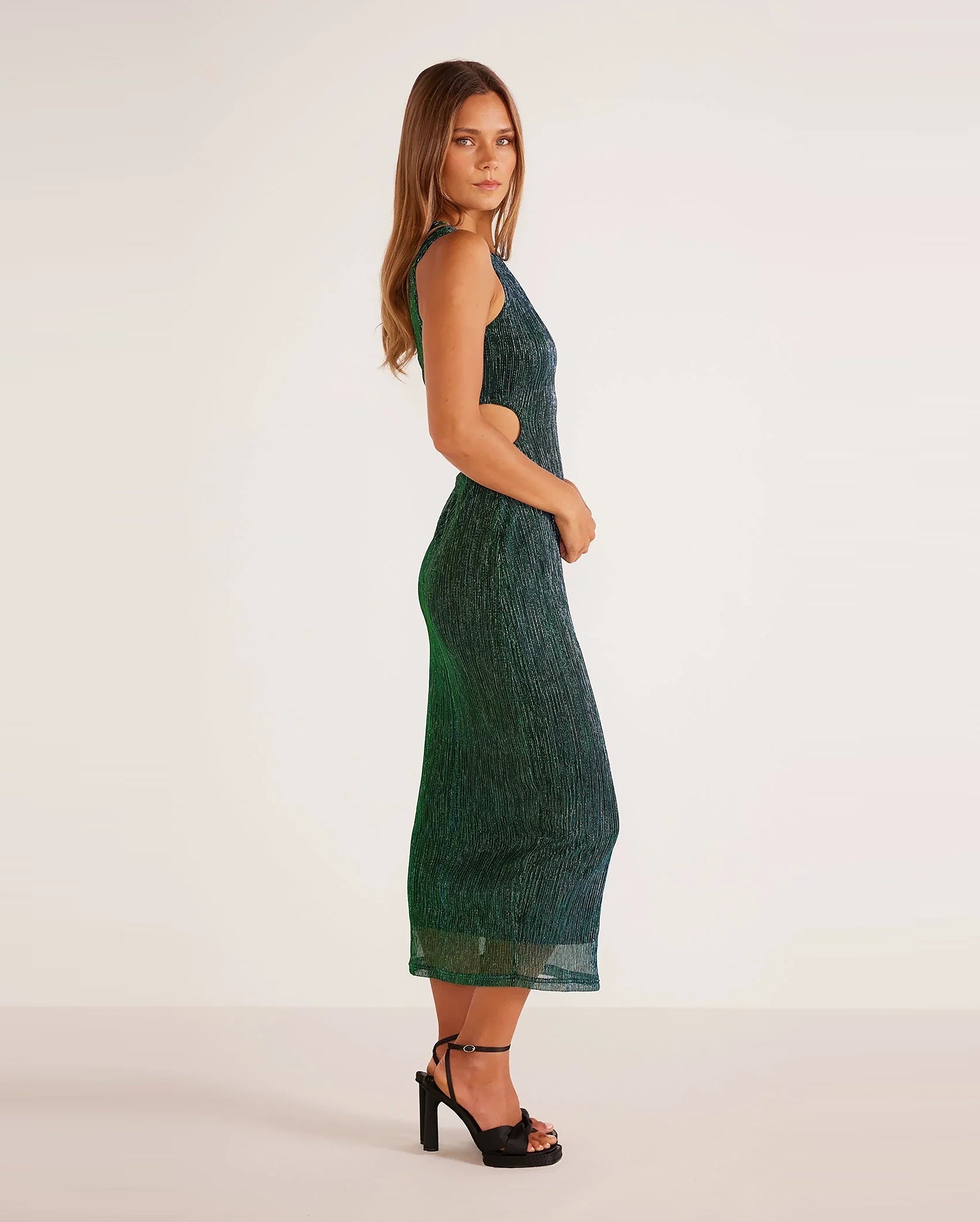 MINKPINK Astrid Cutout Midi Dress