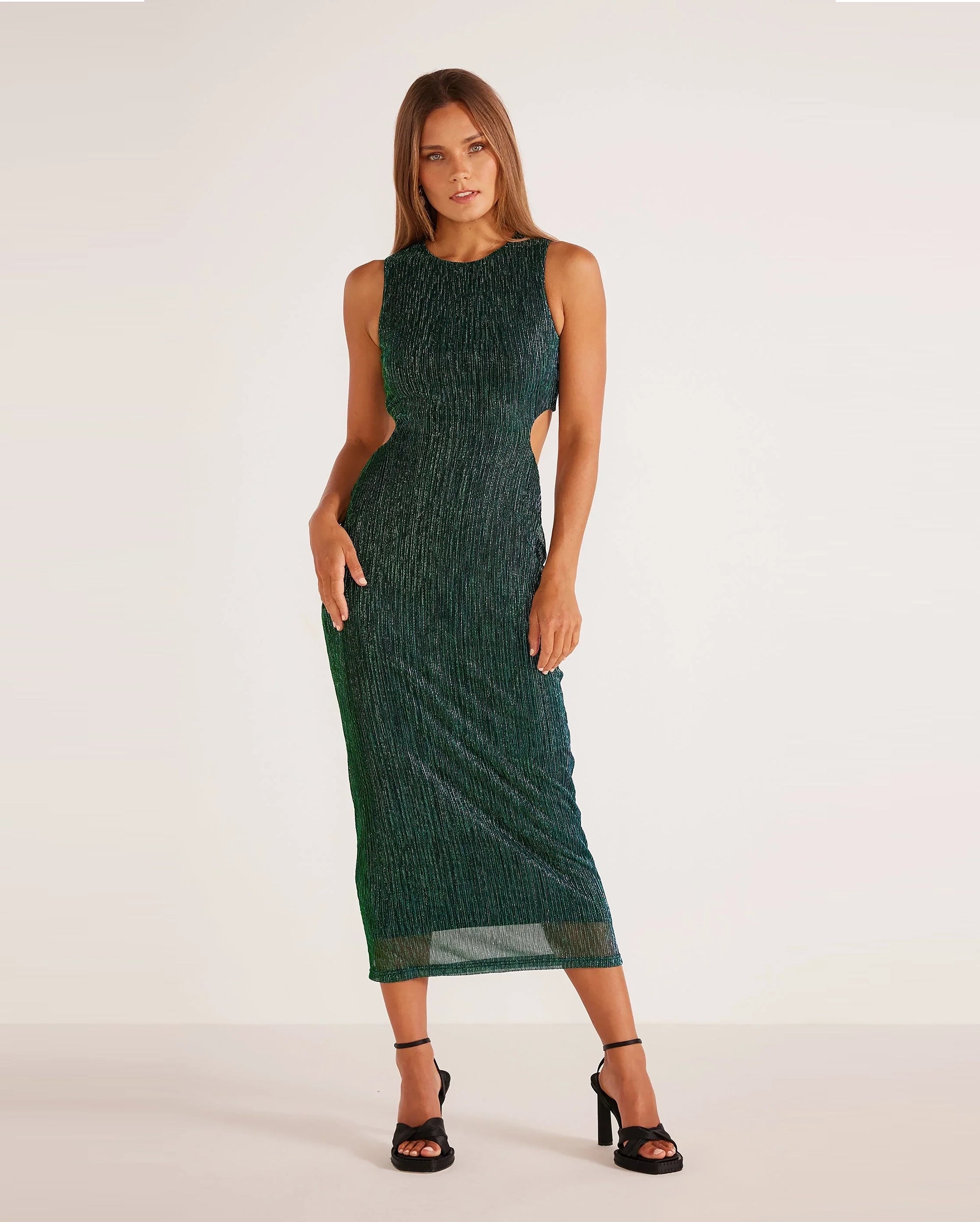 MINKPINK Astrid Cutout Midi Dress