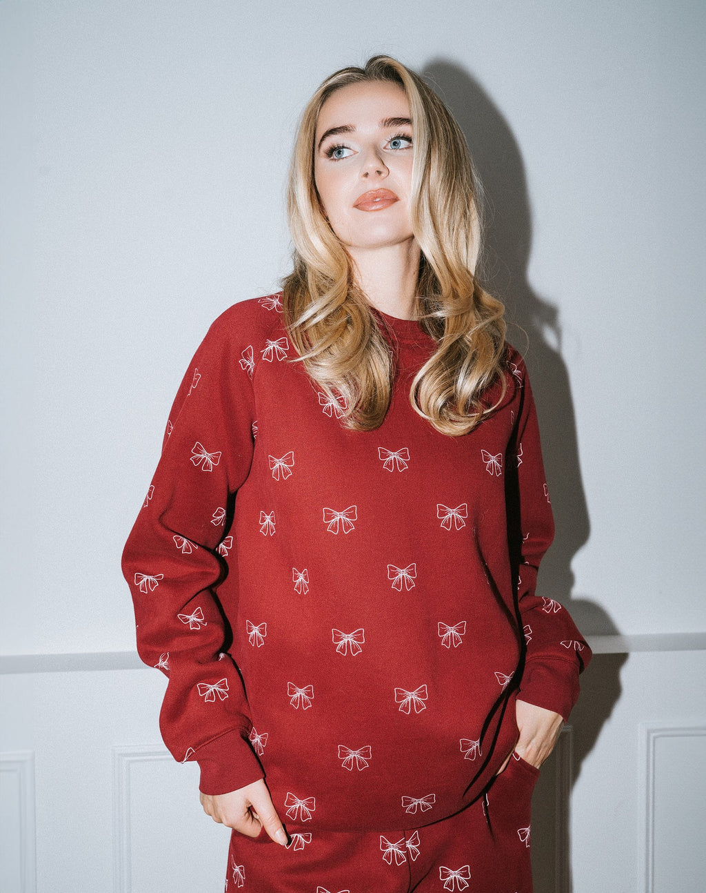 BRUNETTE THE LABEL Bow Big Sister Crew