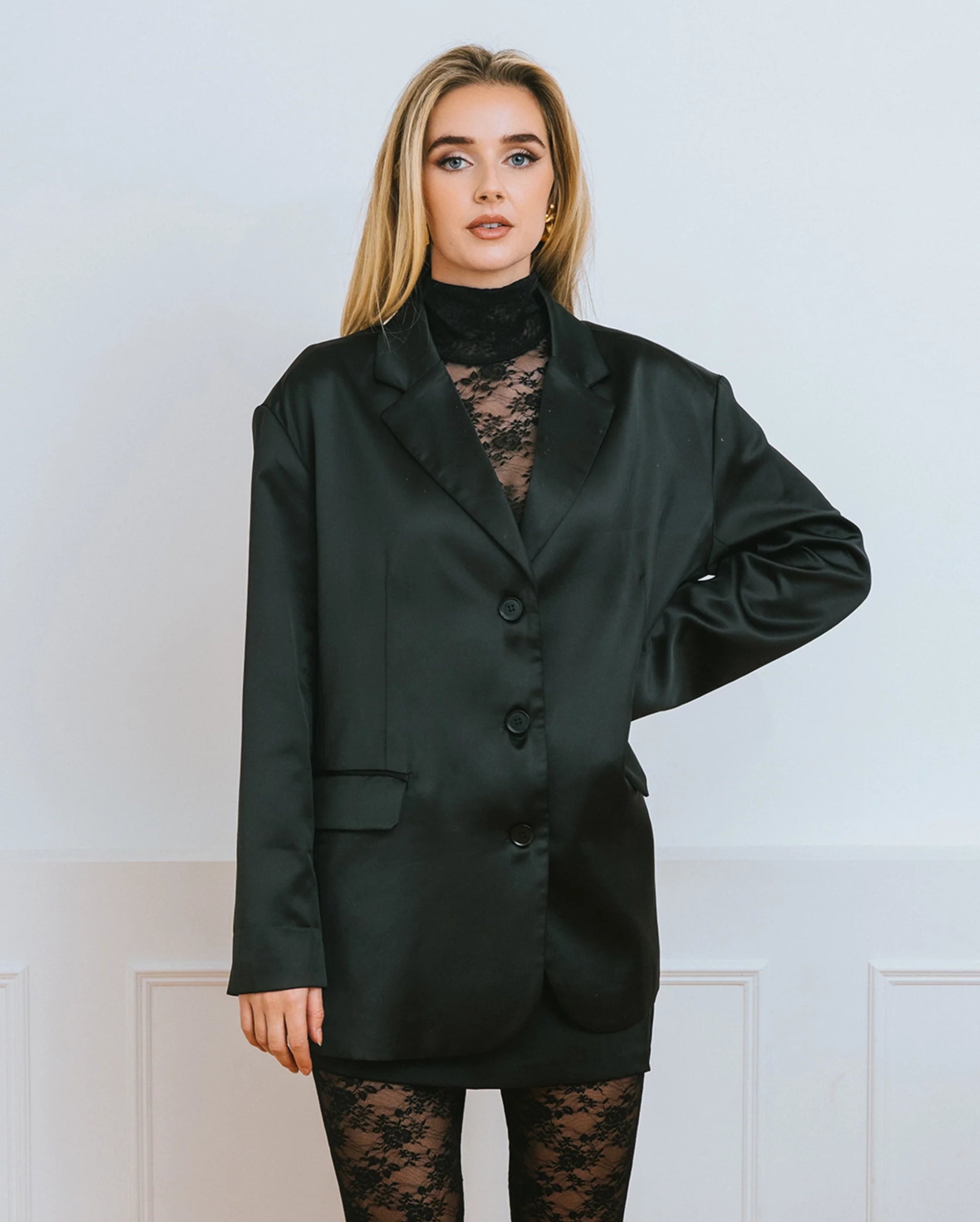 BRUNETTE THE LABEL Linda Lace Bodysuit