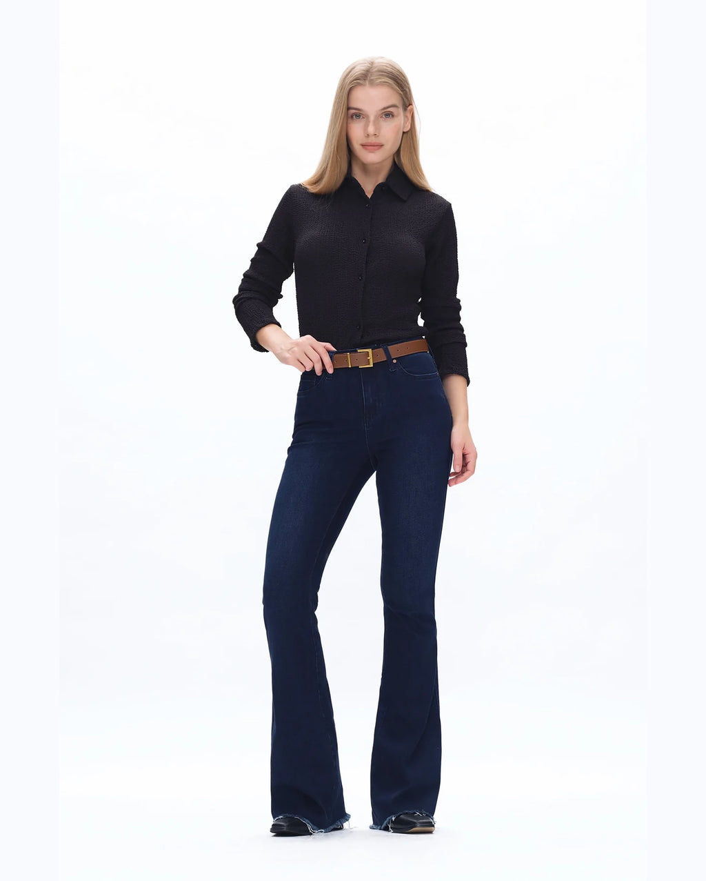 BAYEAS Flare Denim