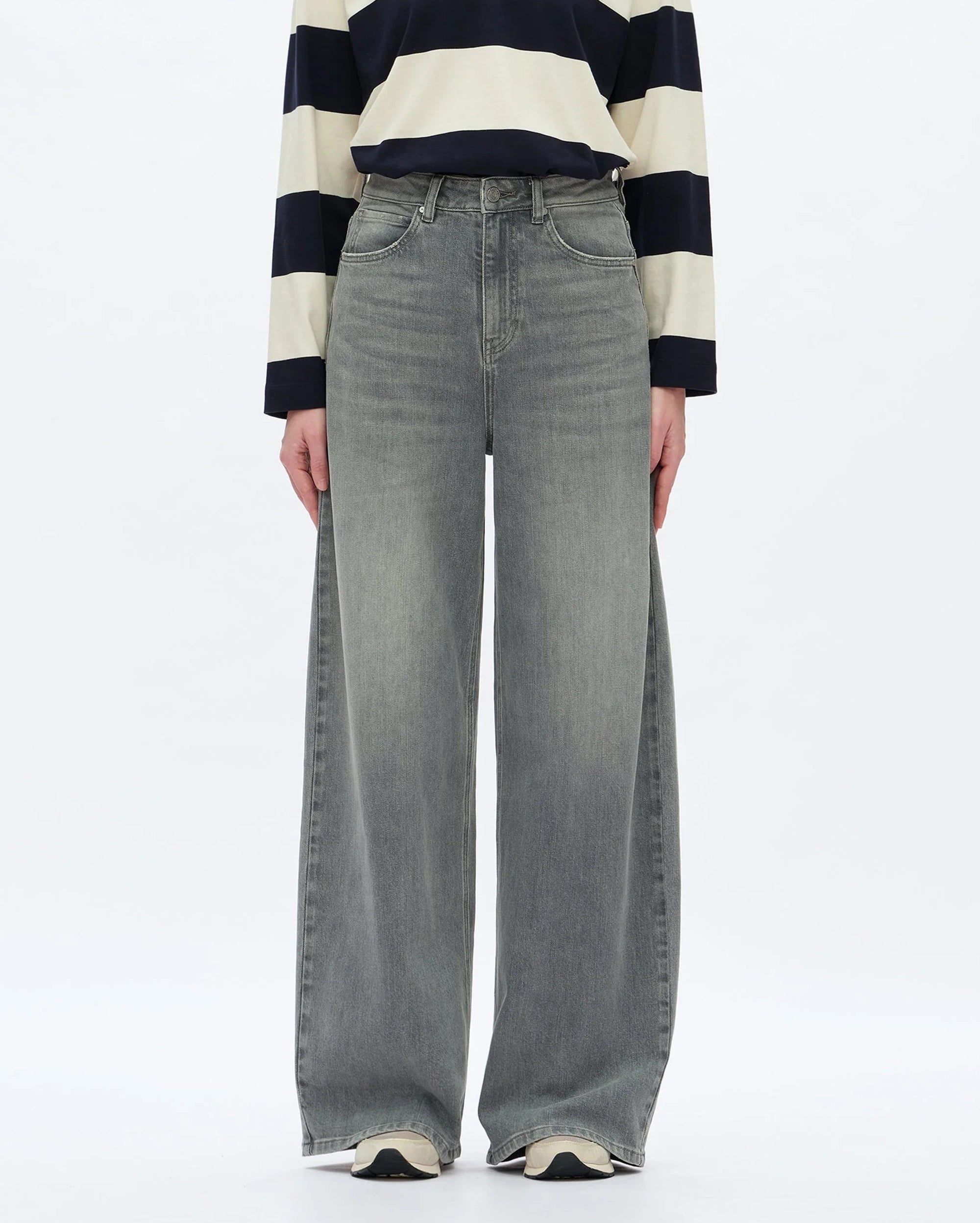 BAYEAS Relaxed Barrel Denim