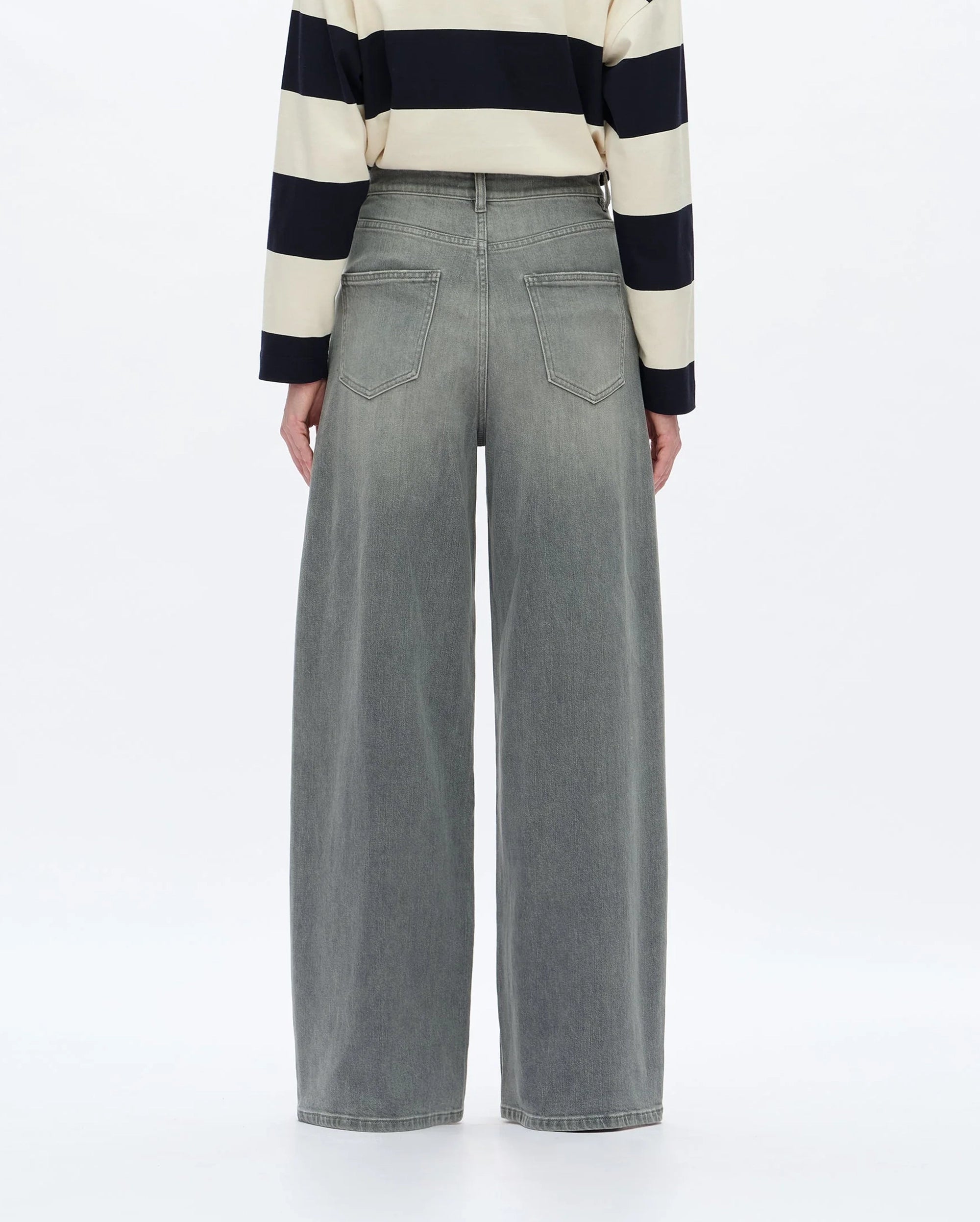 BAYEAS Relaxed Barrel Denim