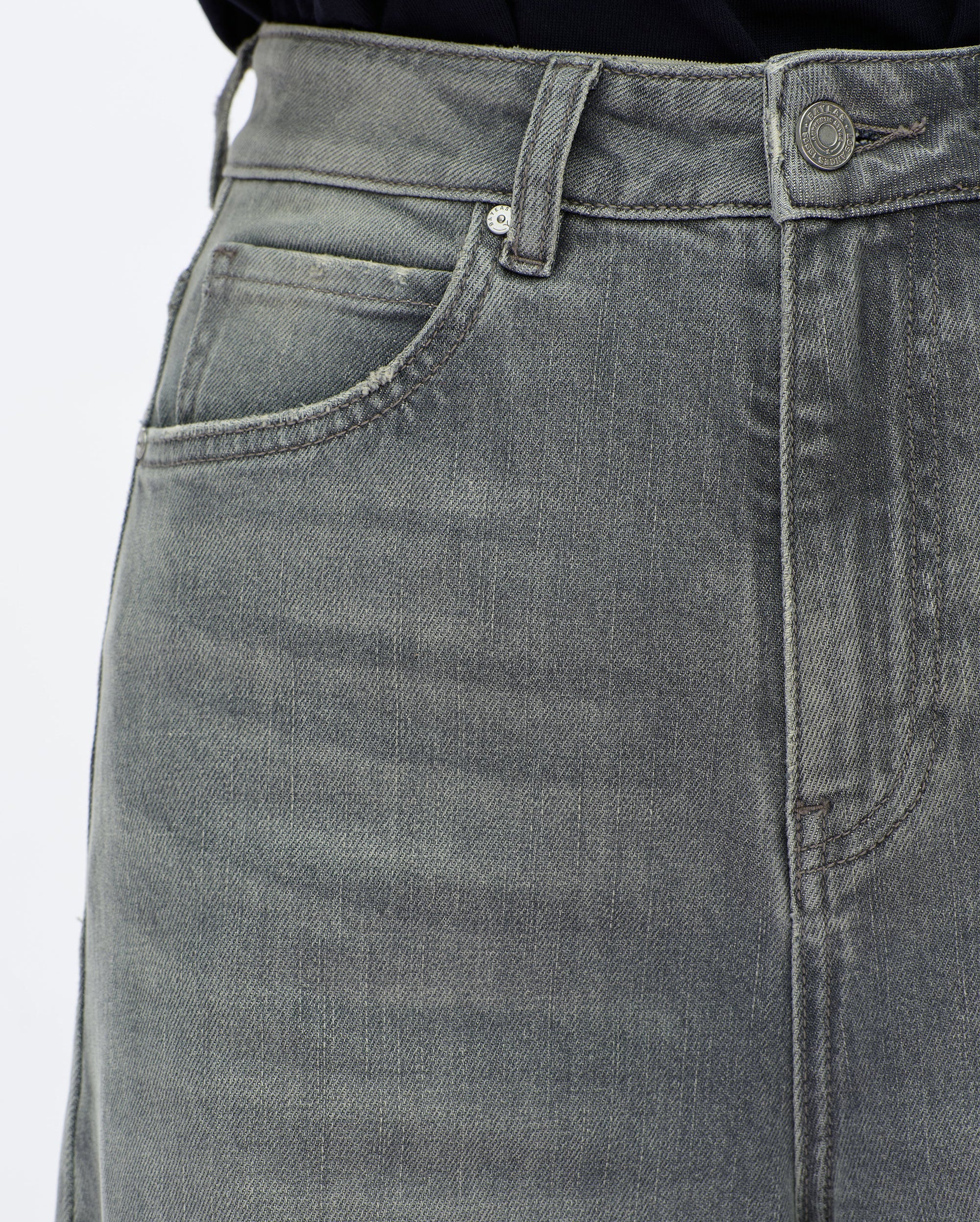 BAYEAS Relaxed Barrel Denim