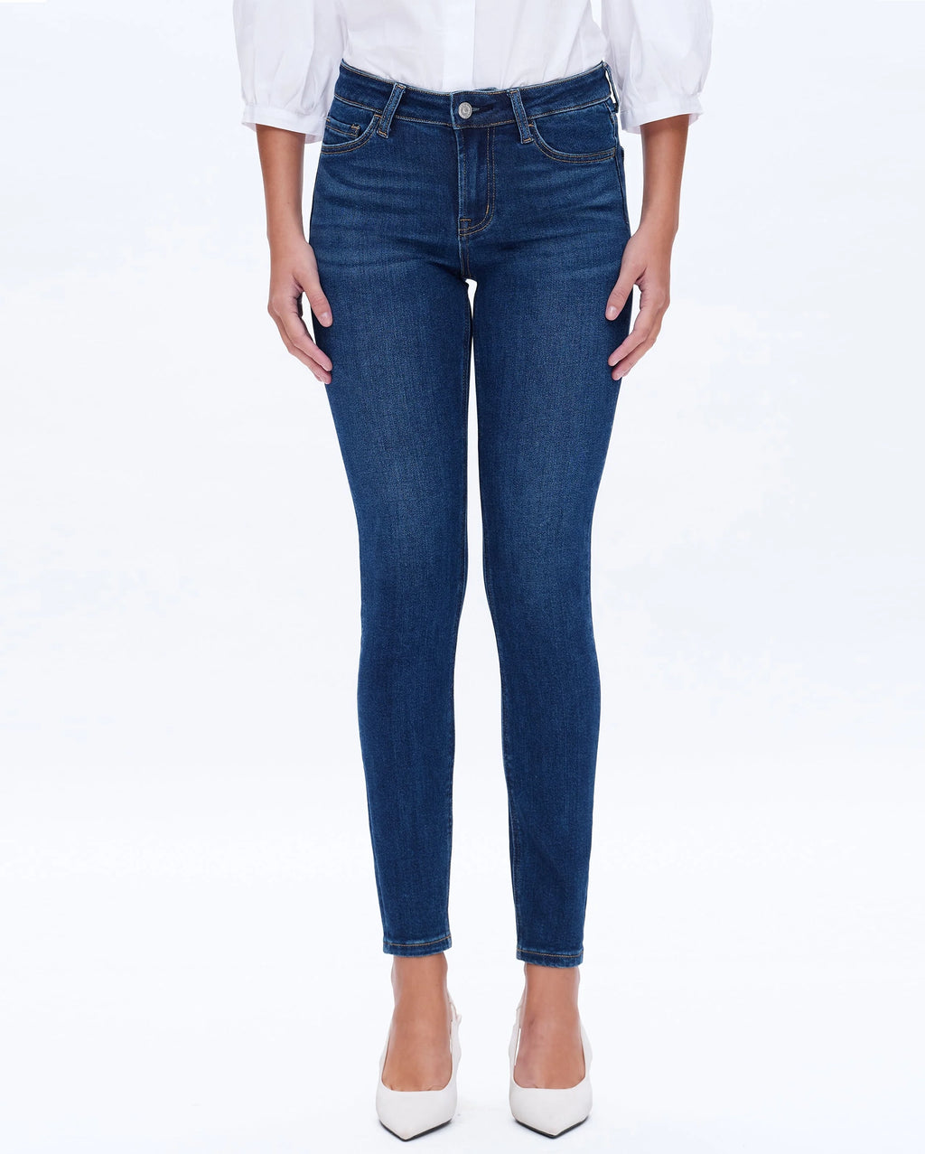 BAYEAS  Emily Mid-Rise Skinny Jeans