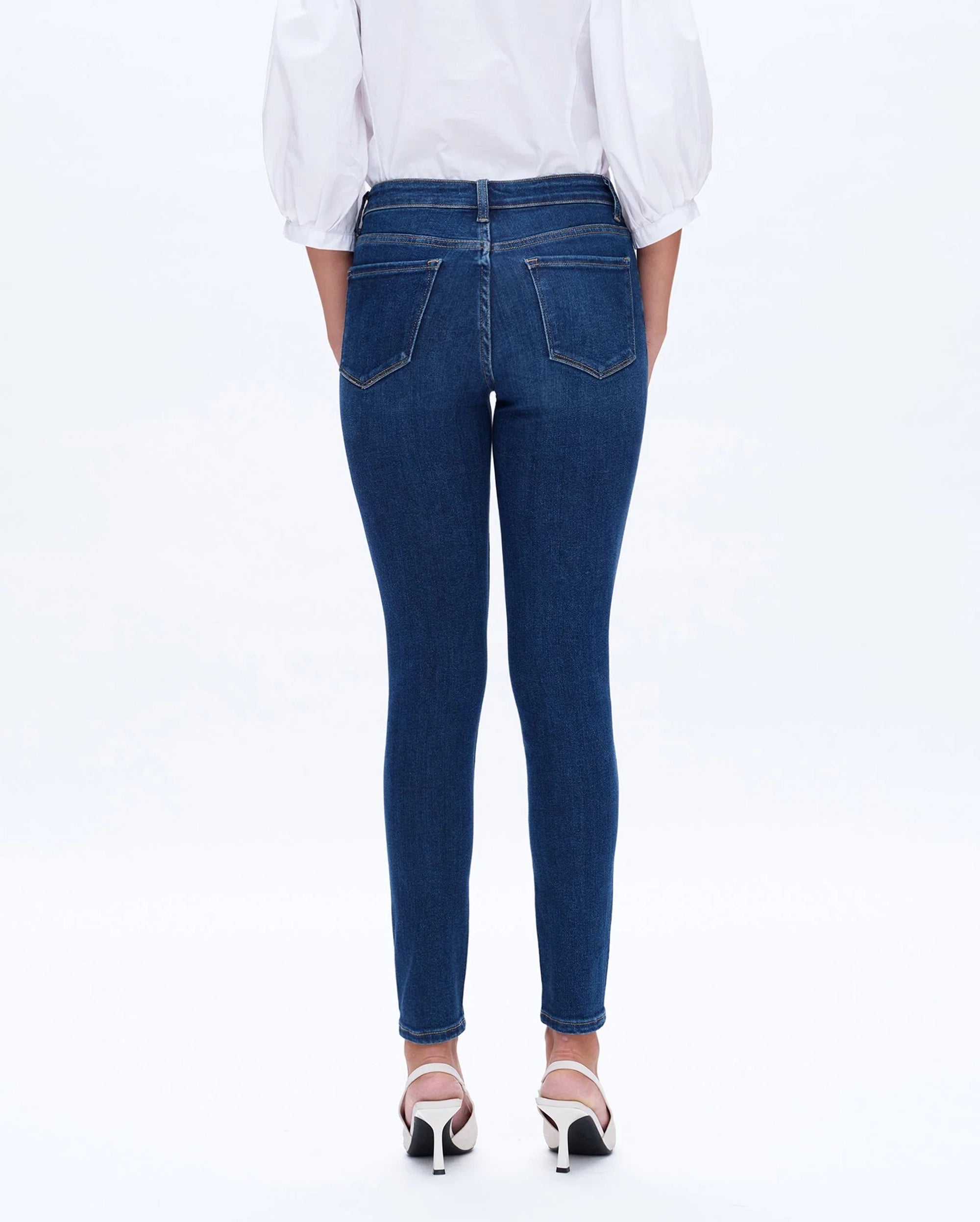 BAYEAS  Emily Mid-Rise Skinny Jeans