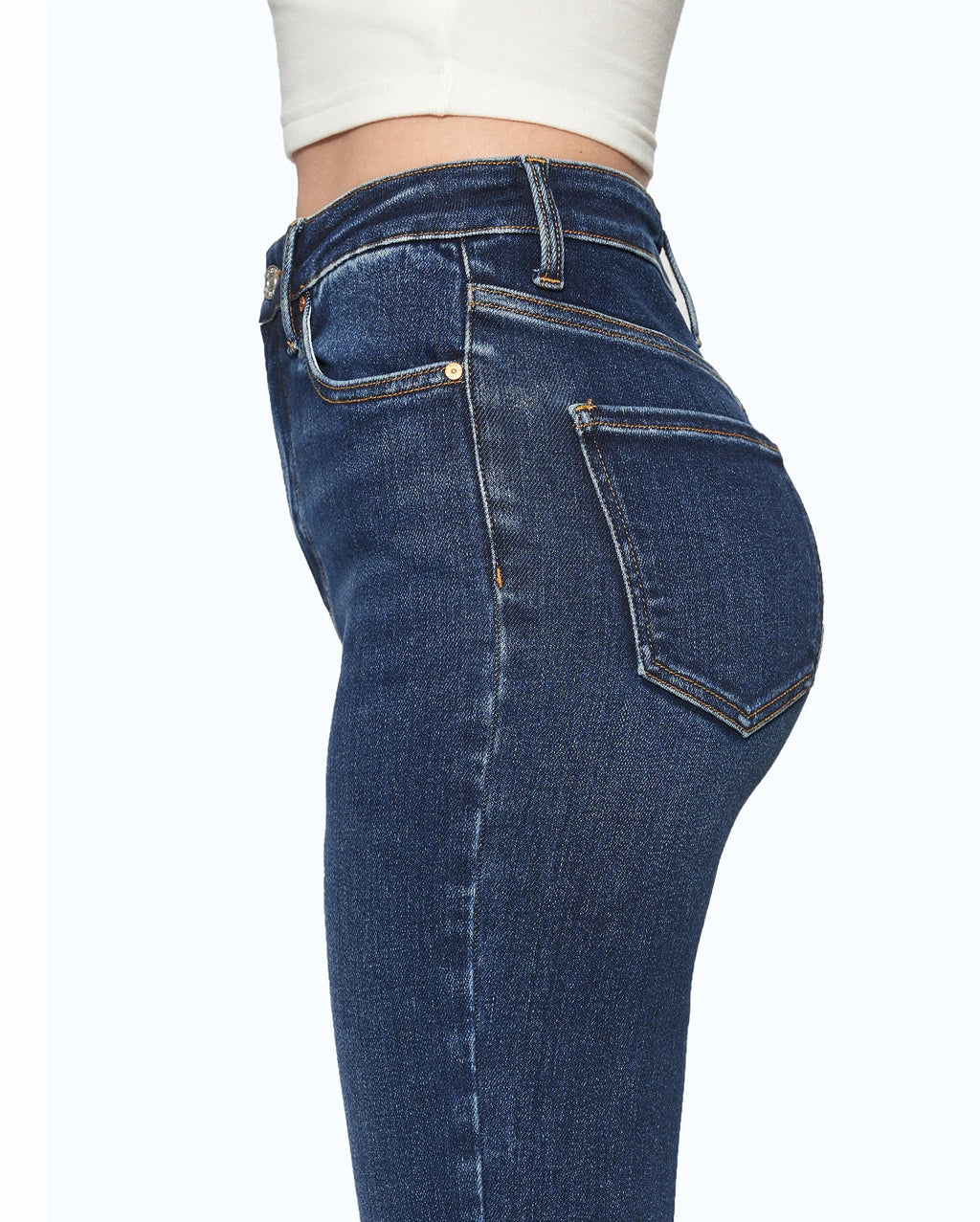 BAYEAS Linda Slim Straight Denim