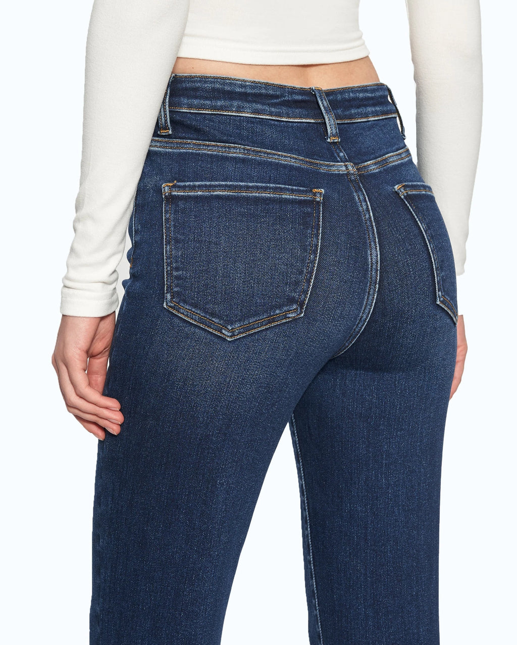 BAYEAS Linda Slim Straight Denim