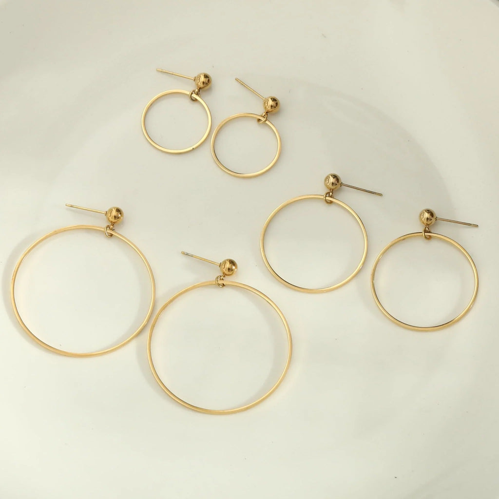 Bella Hoop Earrings