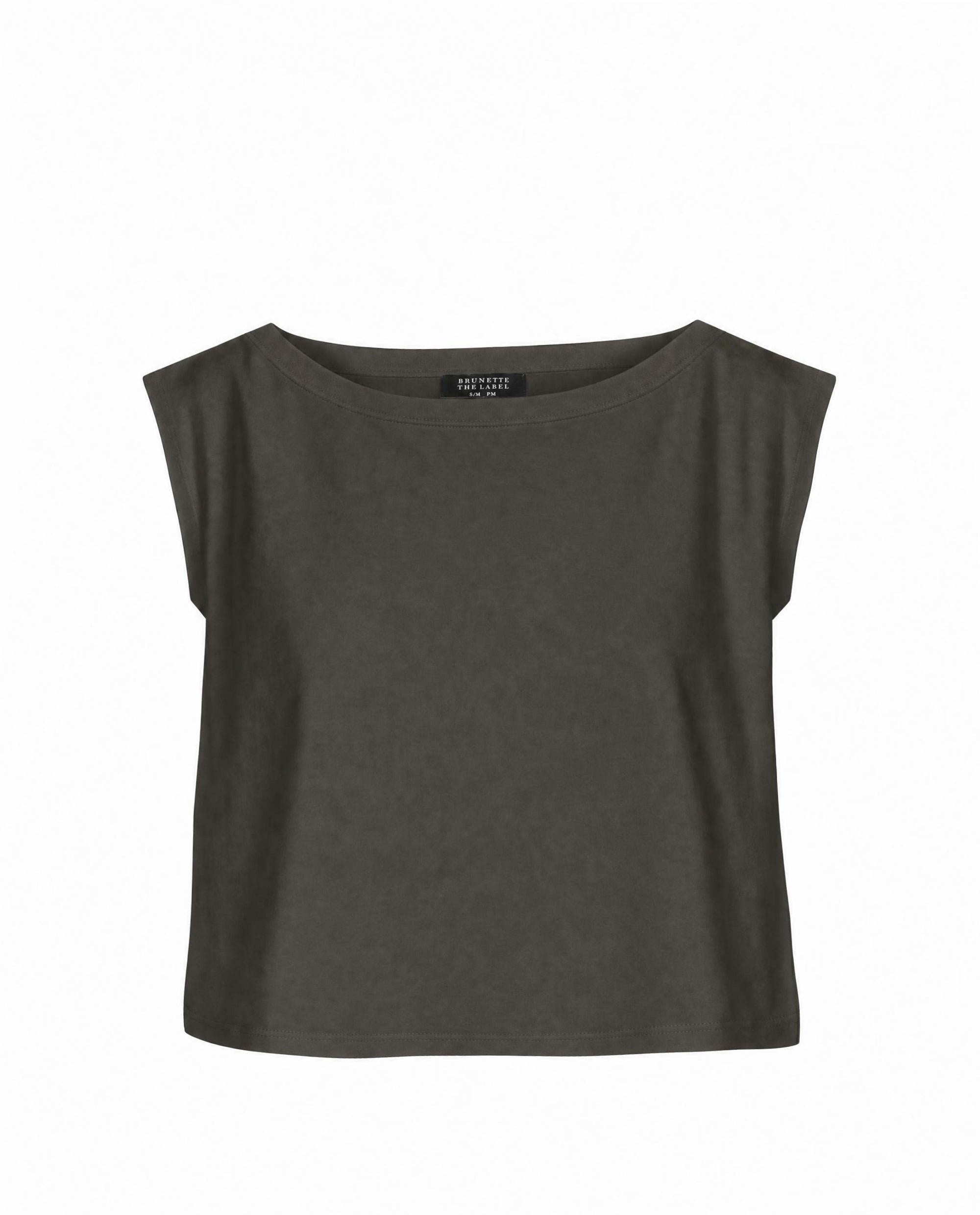 BRUNETTE THE LABEL Off the Shoulder Tee