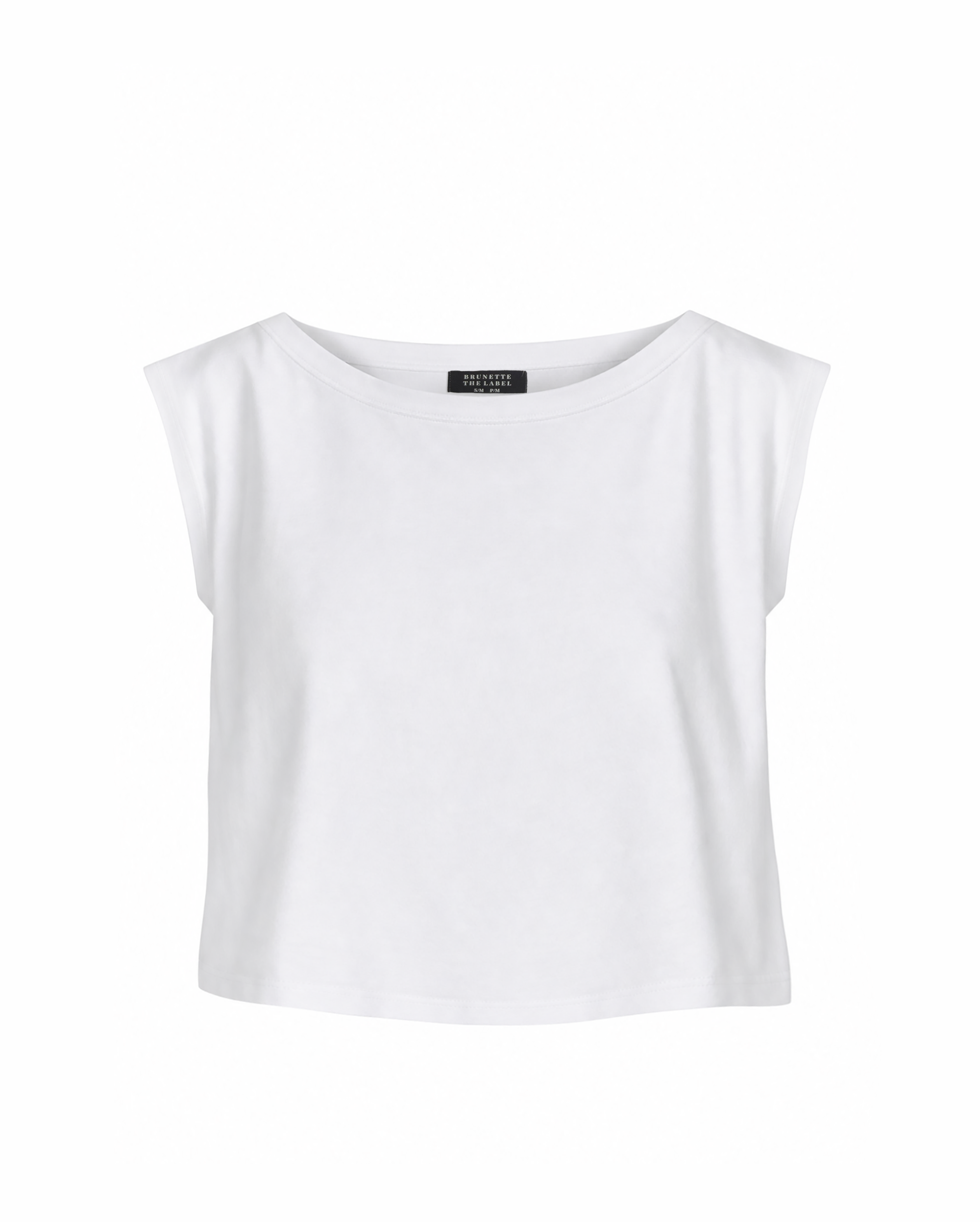 BRUNETTE THE LABEL Off the Shoulder Tee