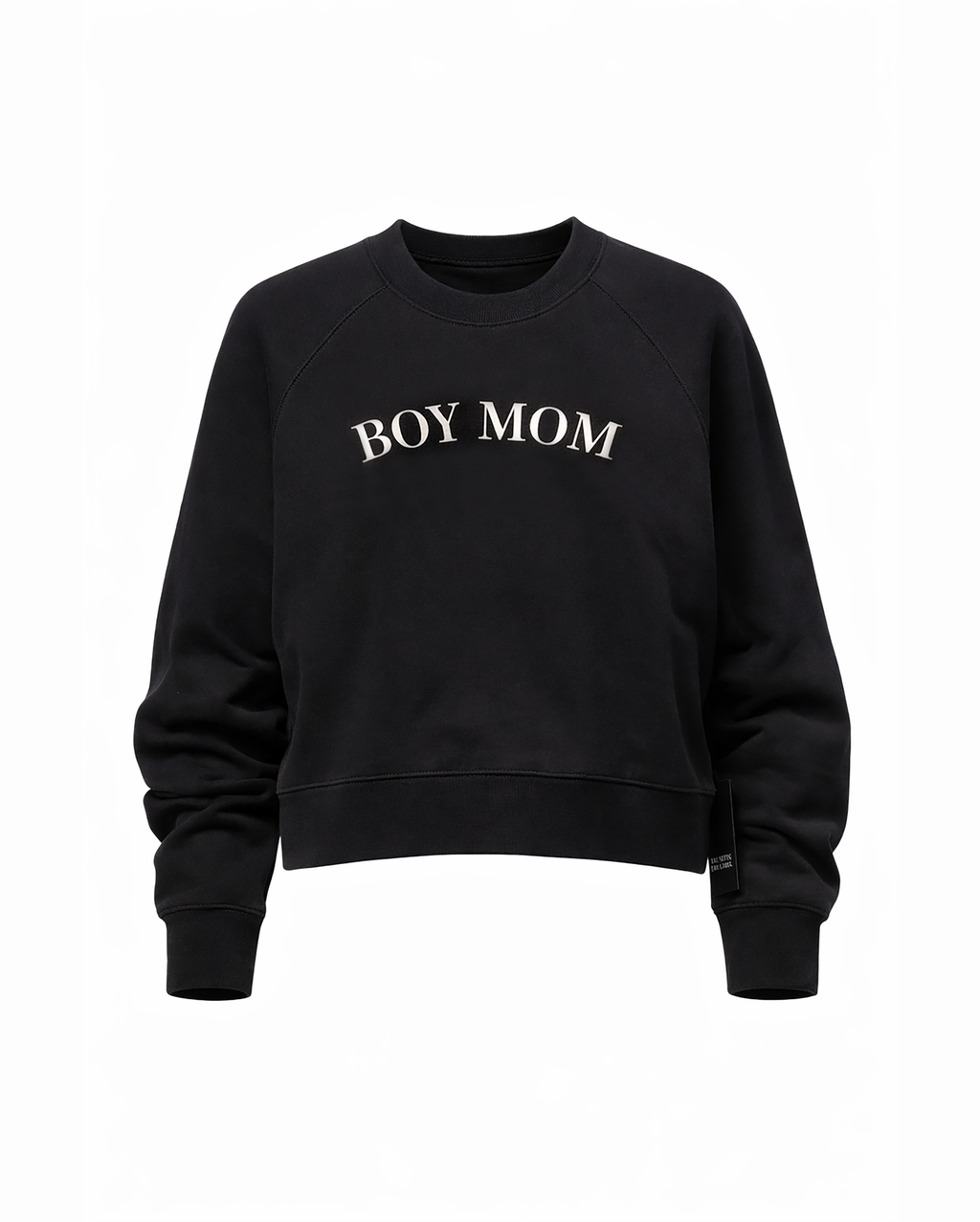 BRUNETTE THE LABEL Boy Mom Crew Sweatshirt
