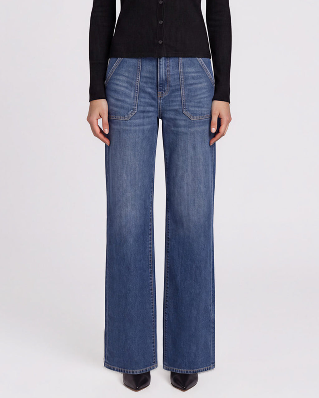 BAYEAS Briar Wide Leg Denim