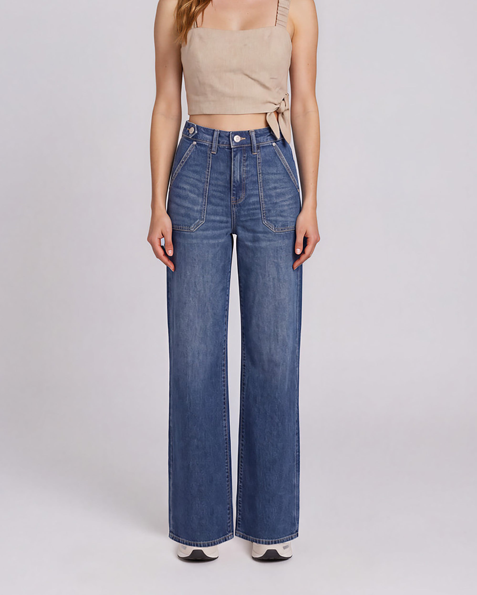 BAYEAS Briar Wide Leg Denim