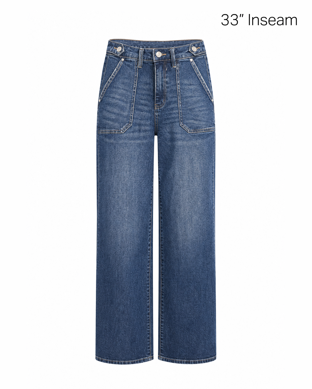 BAYEAS Briar Wide Leg Denim
